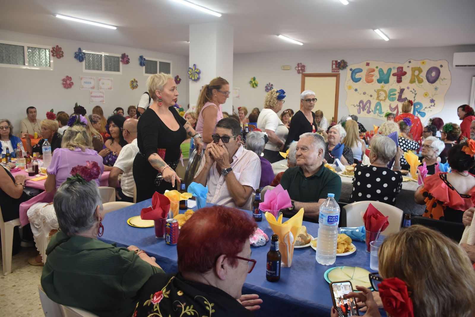 Villajovita se viste de feria para celebrar la primavera junto a sus mayores