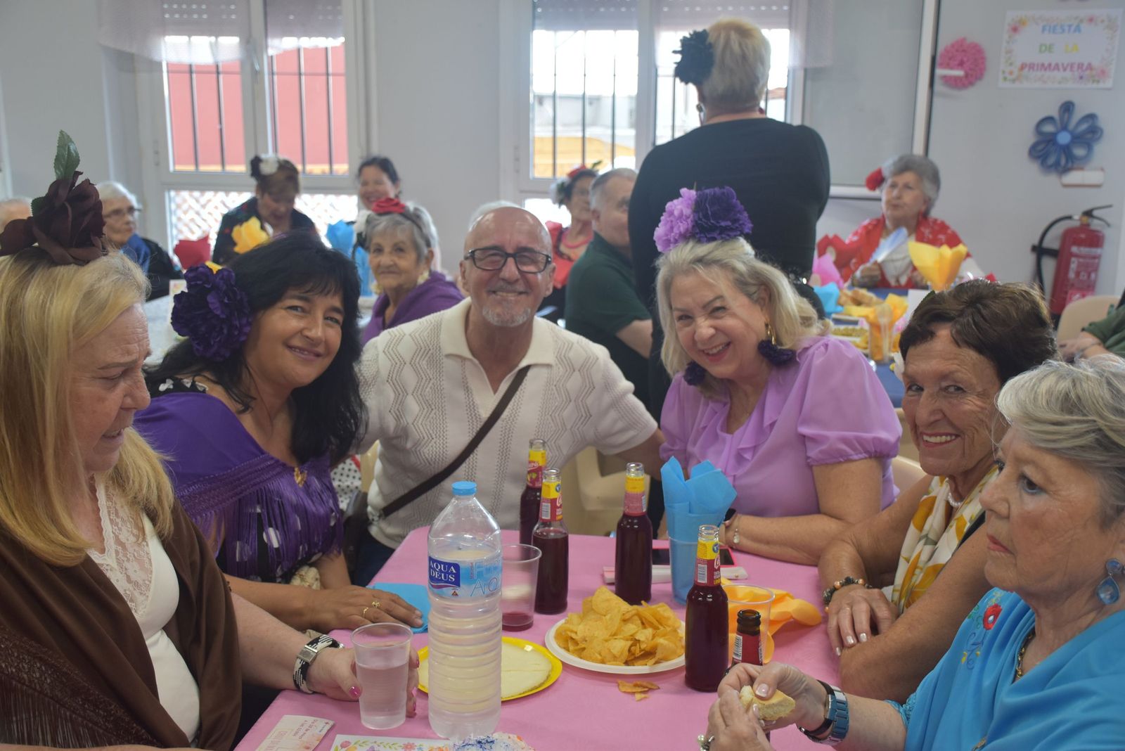 Villajovita se viste de feria para celebrar la primavera junto a sus mayores