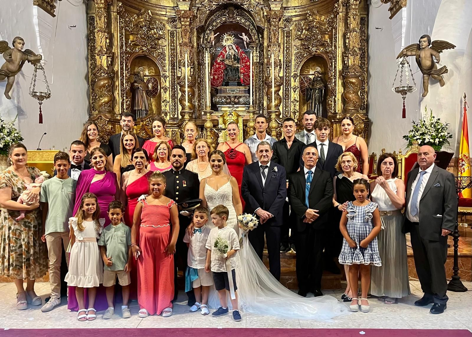 Clara e Iván sellan su amor en el Santuario