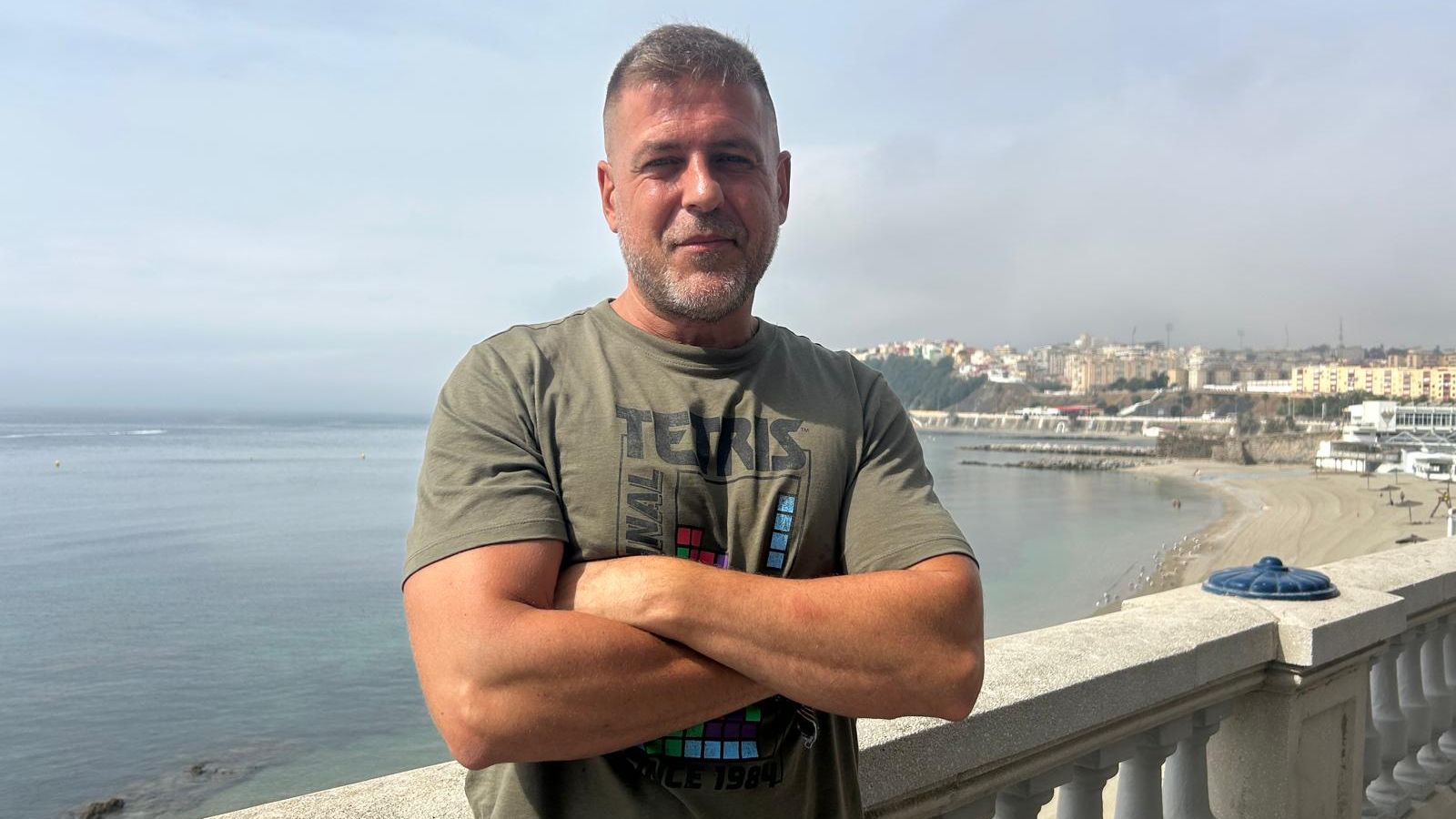 El representante del SUP en Ceuta, Raúl Valenciano