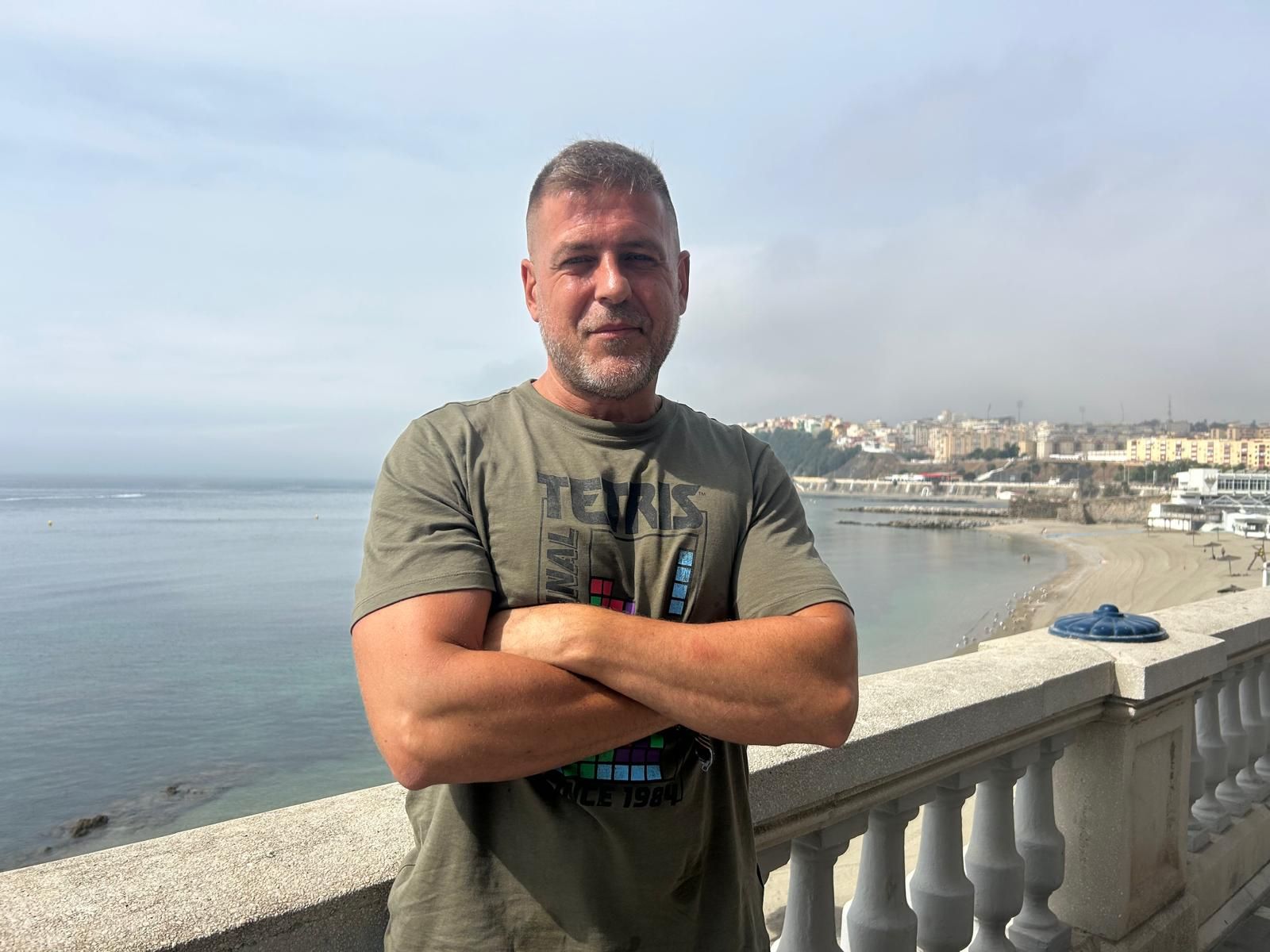 El representante del SUP en Ceuta, Raúl Piera