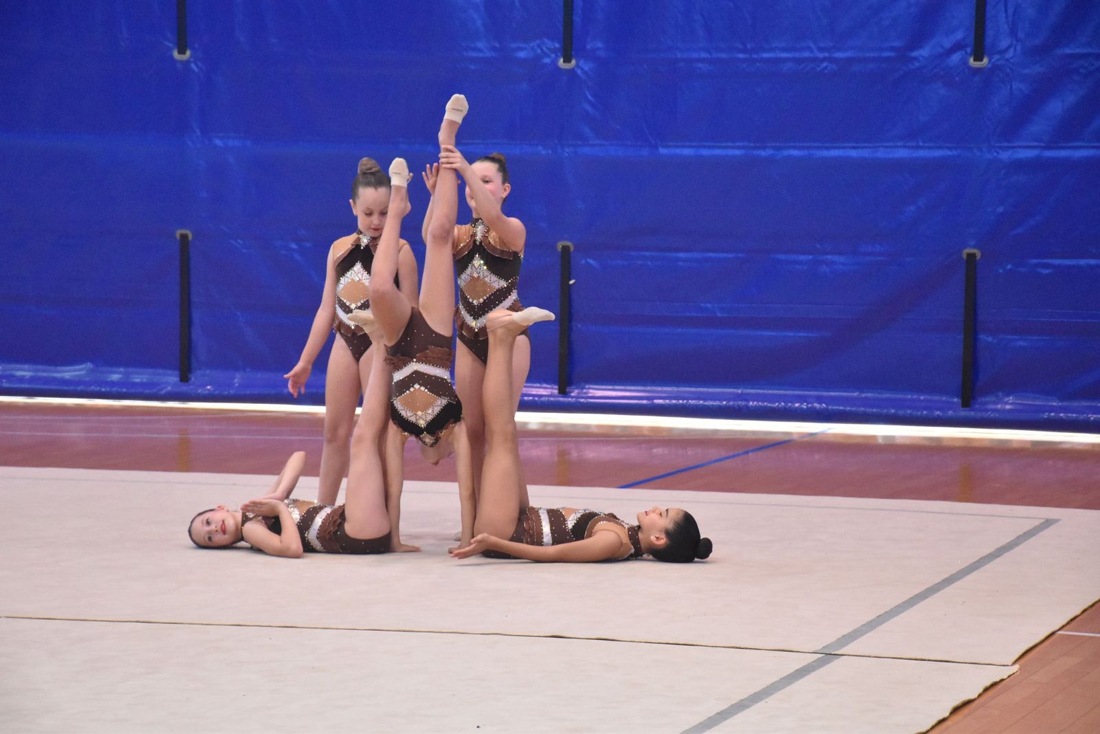 Exhibición de Gimnasia Rítmica