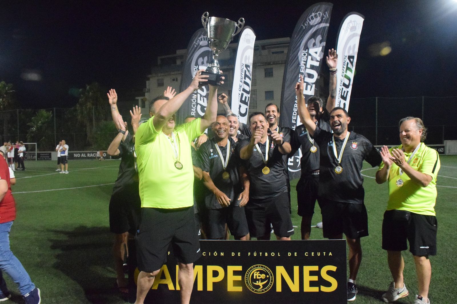 Final Liga Veteranos y entrega de trofeos