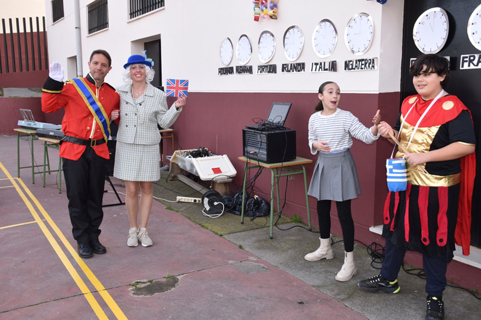 Pasacalles del Colegio Valle-Inclán. / FOTO NICOL'S