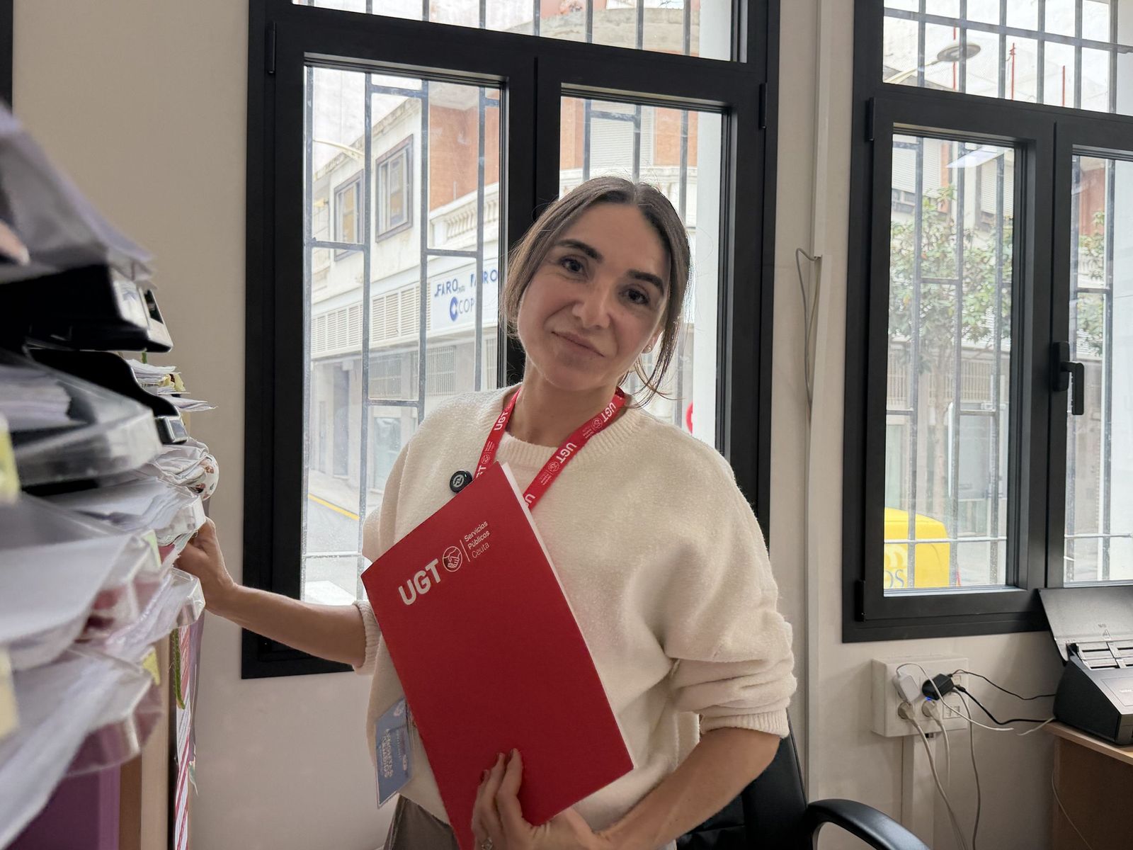 La asesora laboral de UGT Isabel Mata