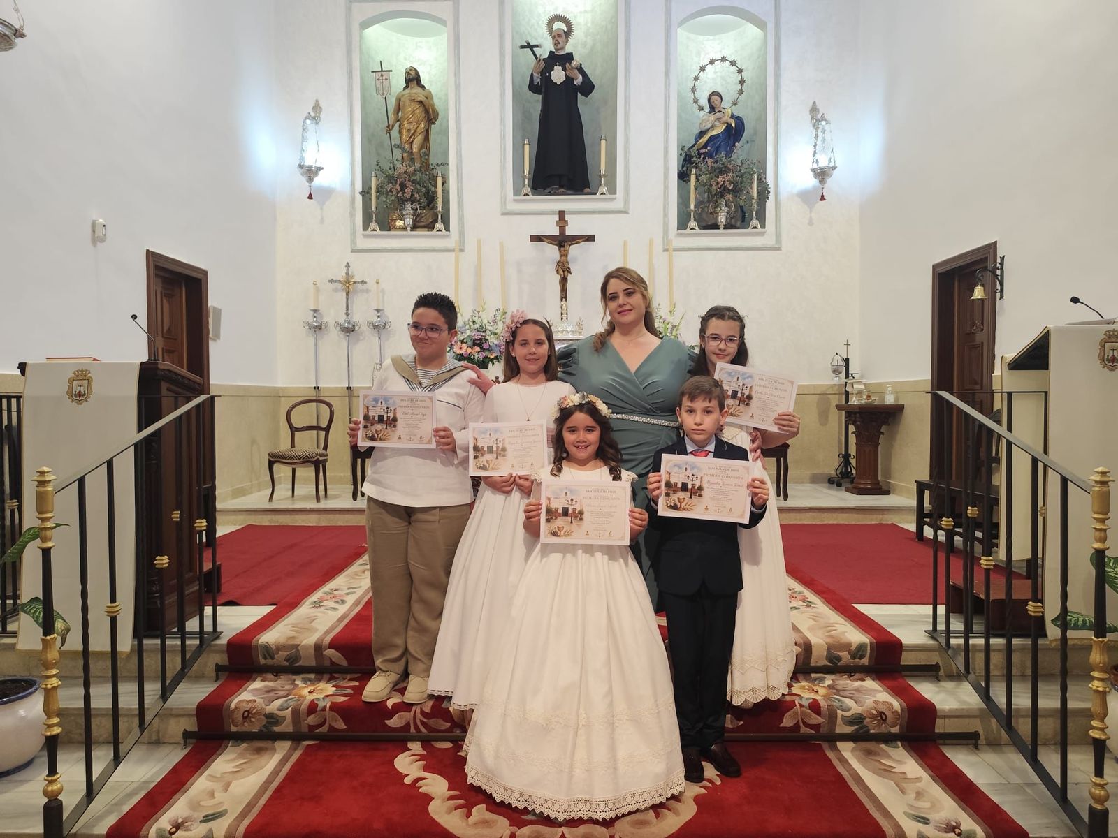 Comuniones en la Iglesia de San Juan de Dios