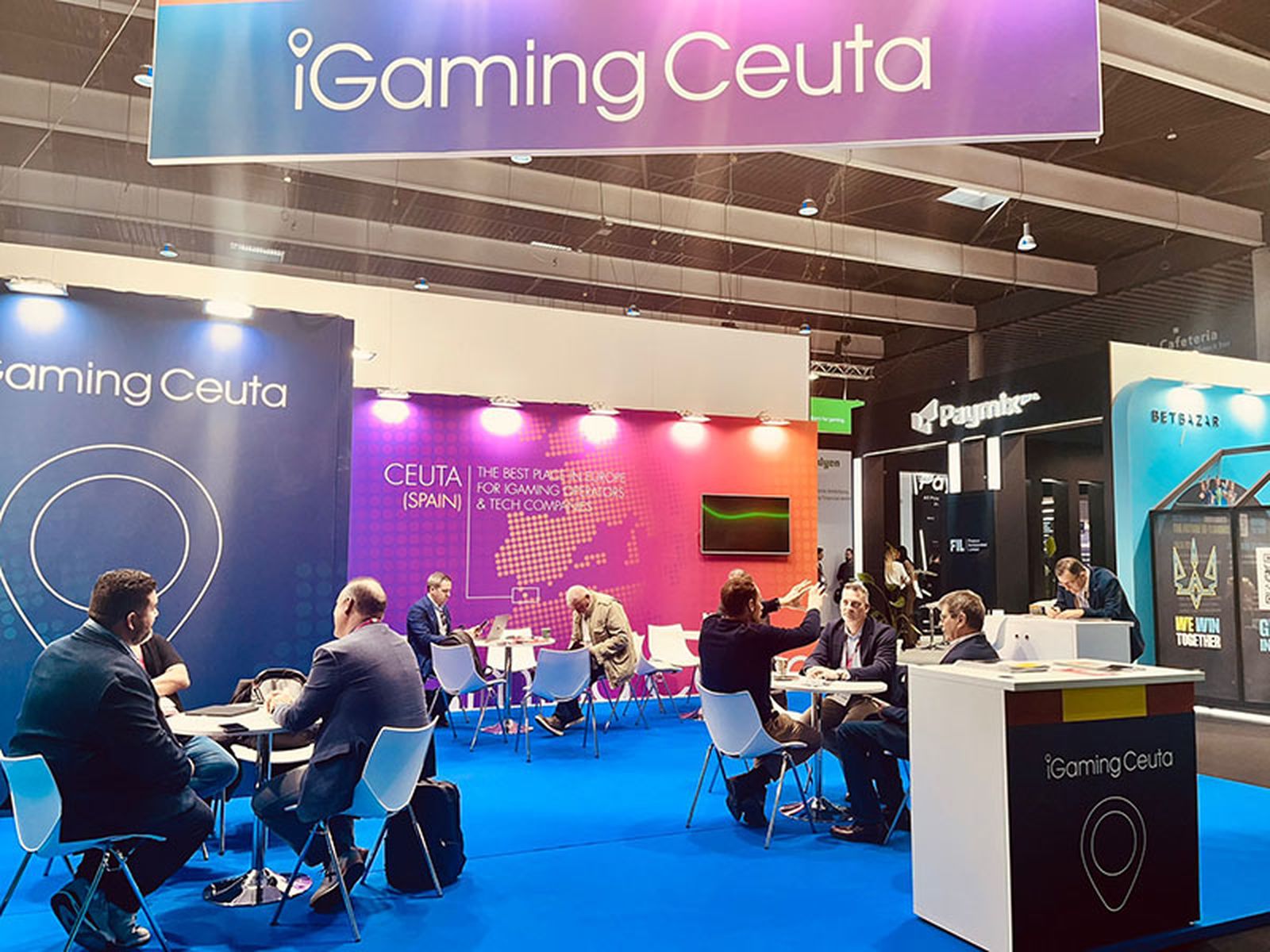 Pabellón de Ceuta en la pasada Feria Internacional del Juego ICE de Barcelona/ FOTO CAC