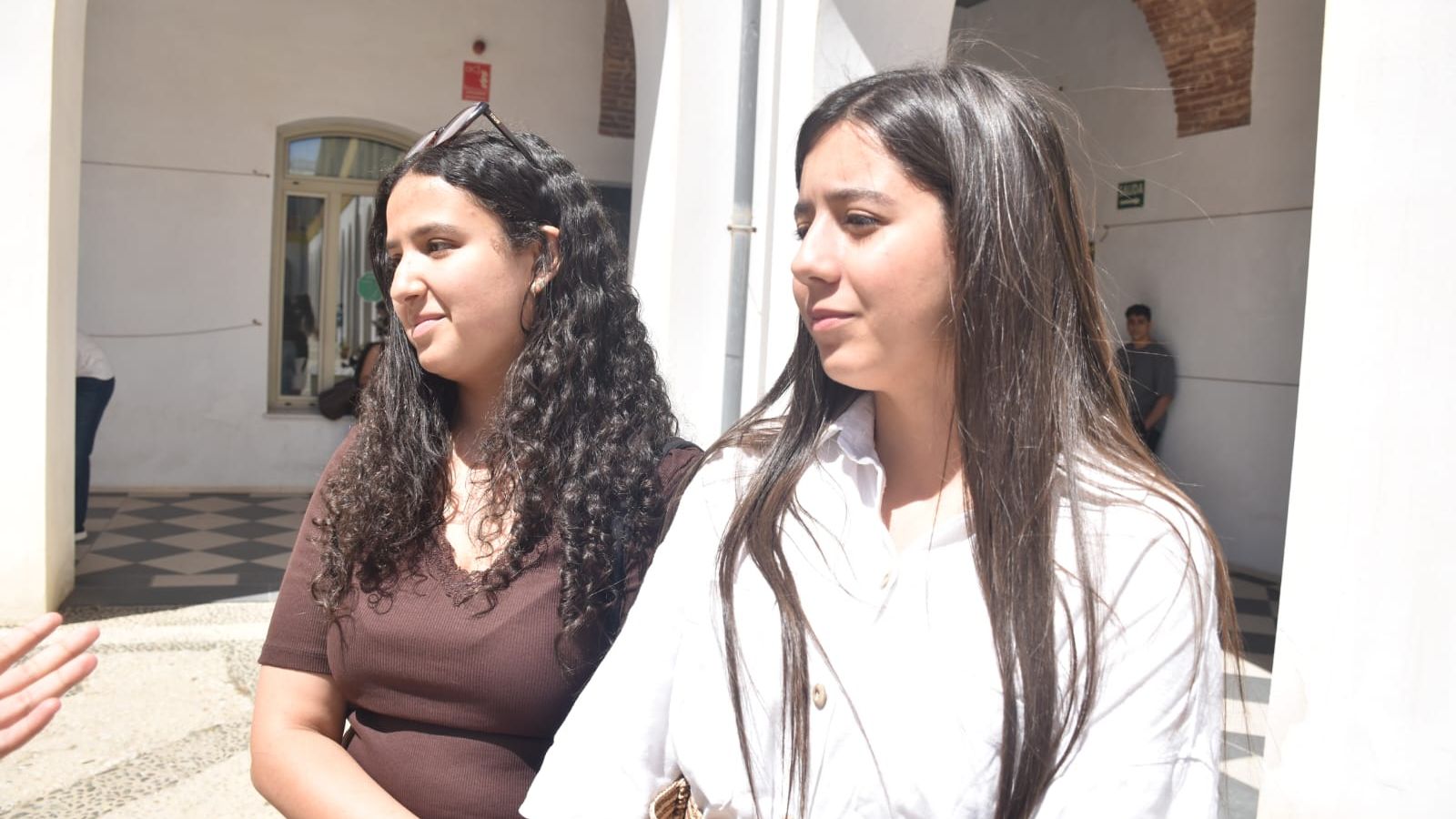 Selma hablando con este diario