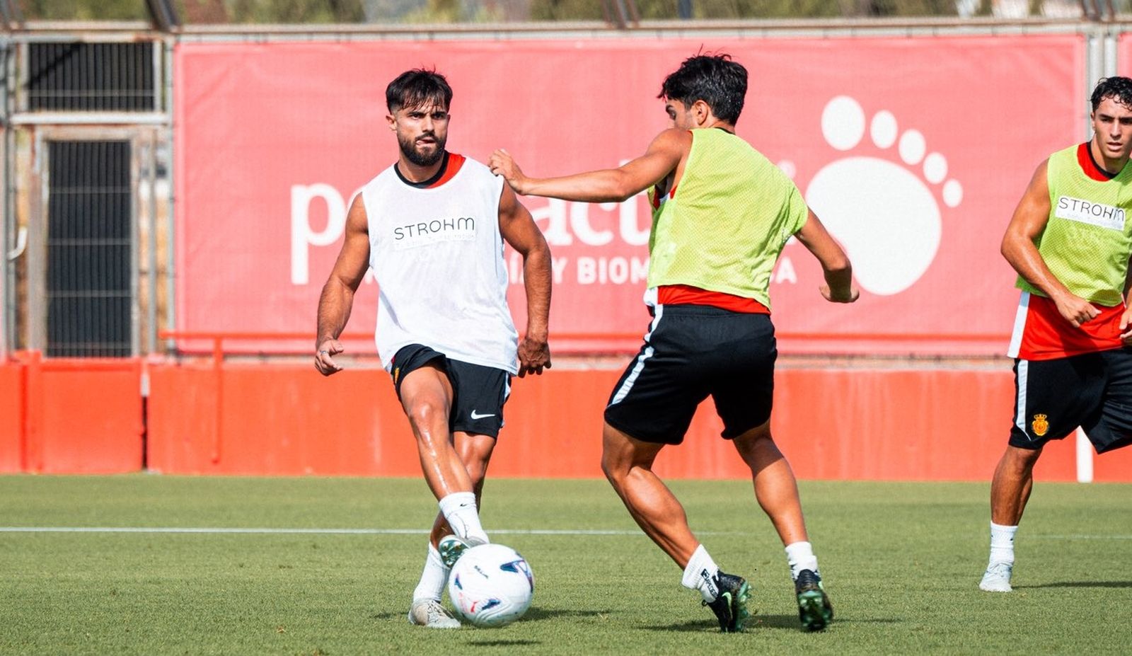 Entrenamiento de pretemporada del RCD Mallorca