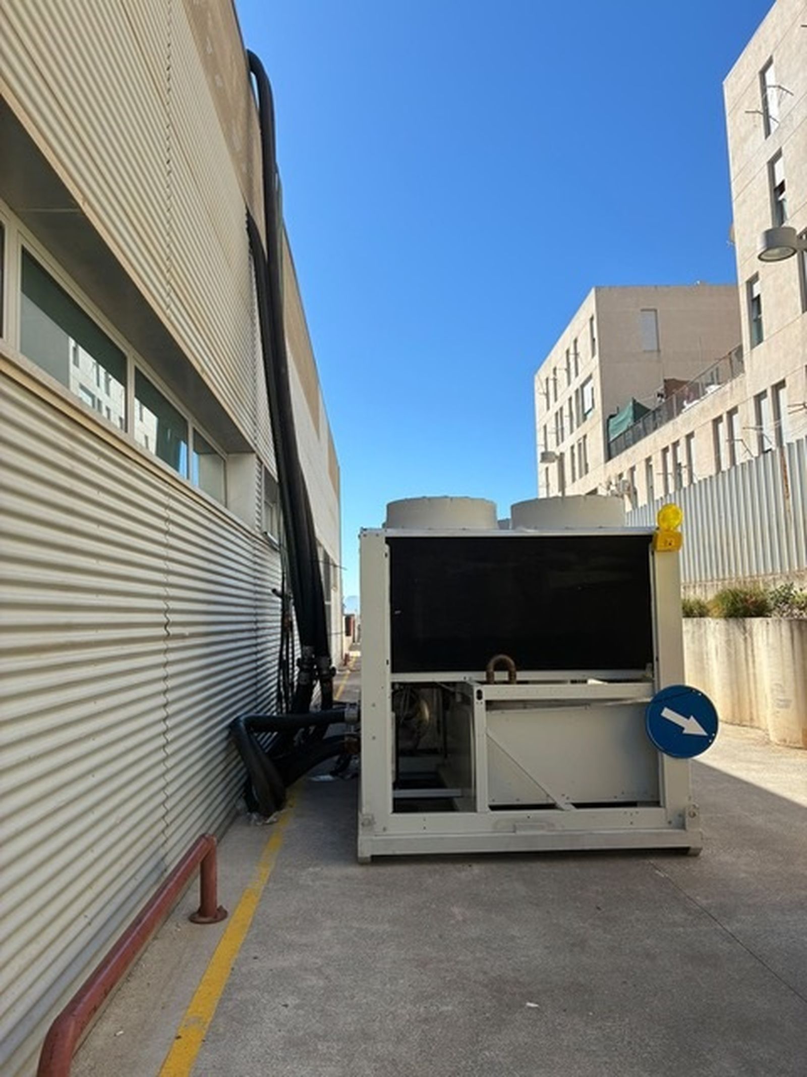 Equipo provisional de aire acondicionado