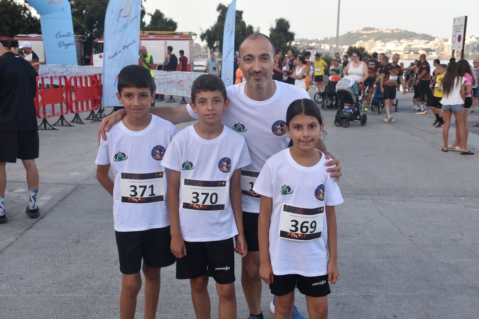 “Bily” y Elena López, reyes de la XXXI carrera popular de San Juan