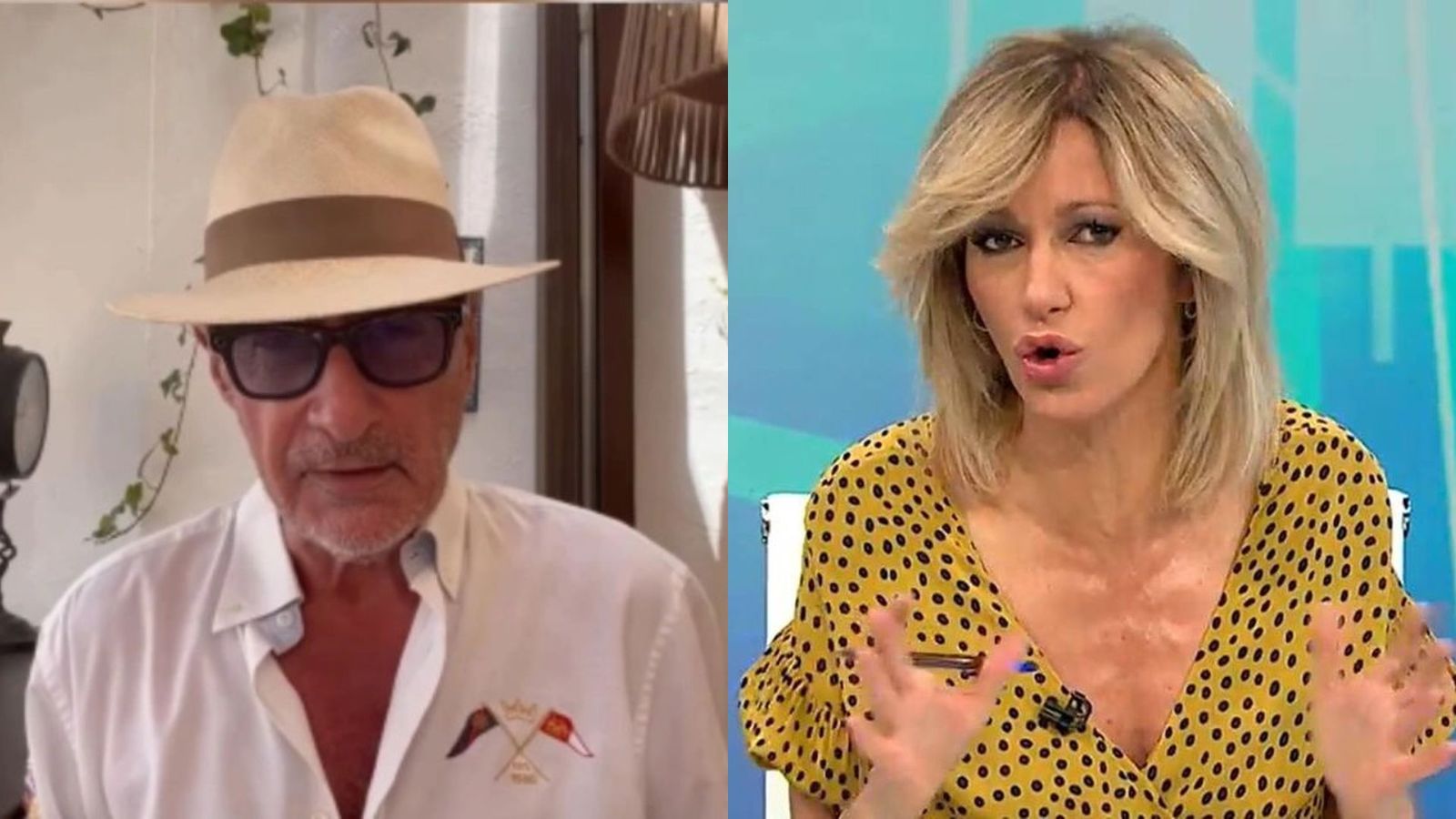 Los presentadores de radio y de televisión Carlos Herrera y Susanna Griso