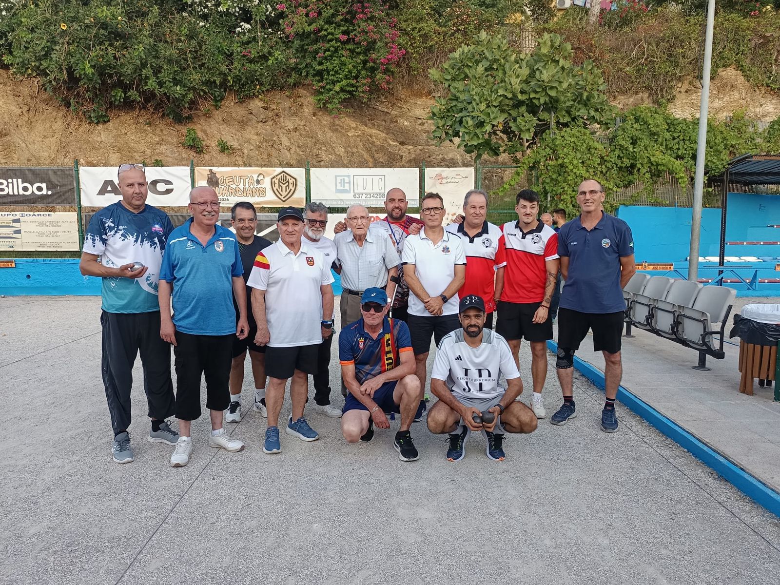 Entrega de trofeos del torneo