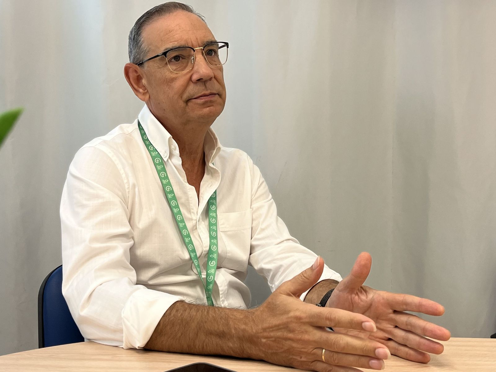 El médico del Equipo de Soporte de Atención Domiciliaria (ESAD), Gabriel Pérez