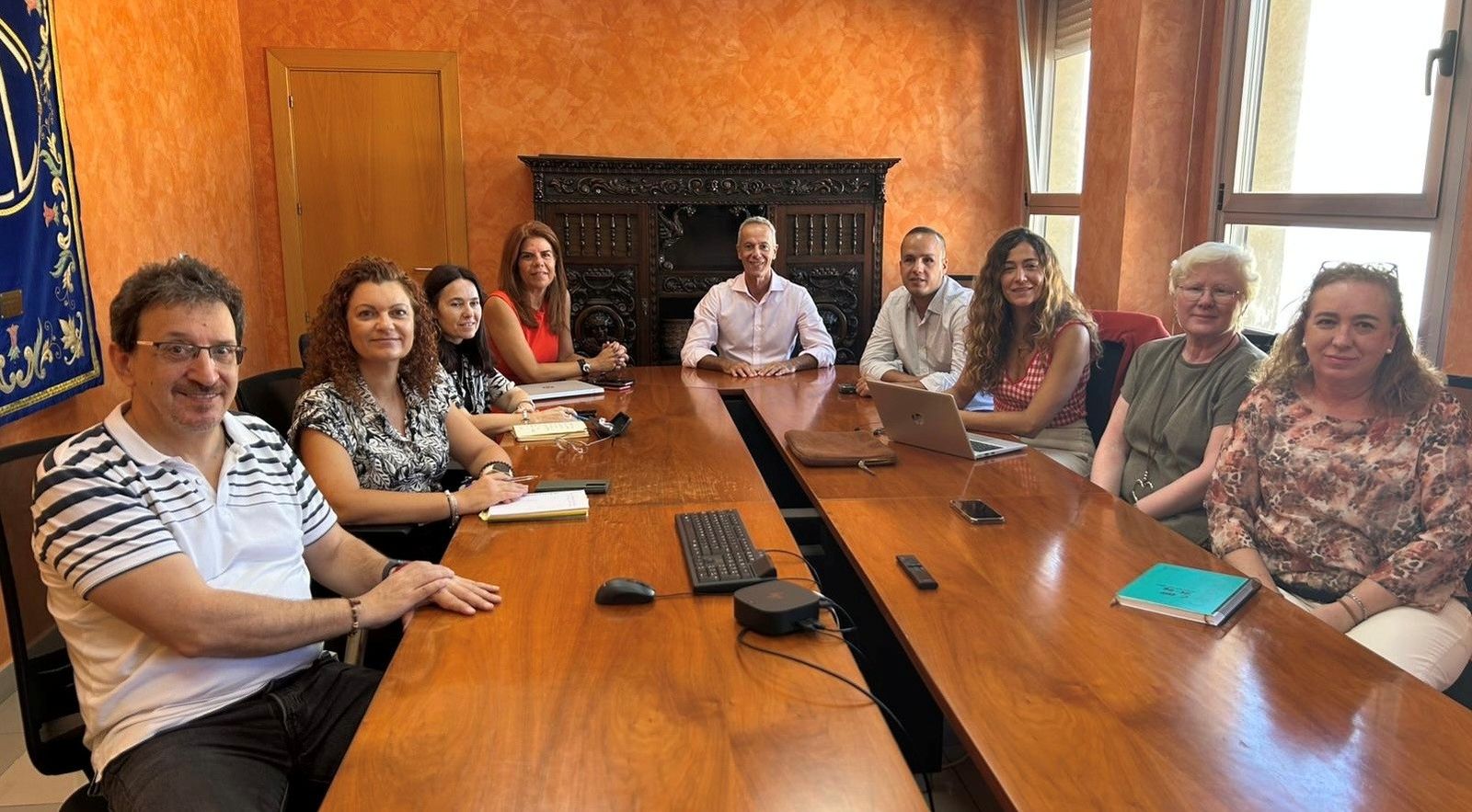 Reunión ONCE y  Ministerio Educación Ceuta