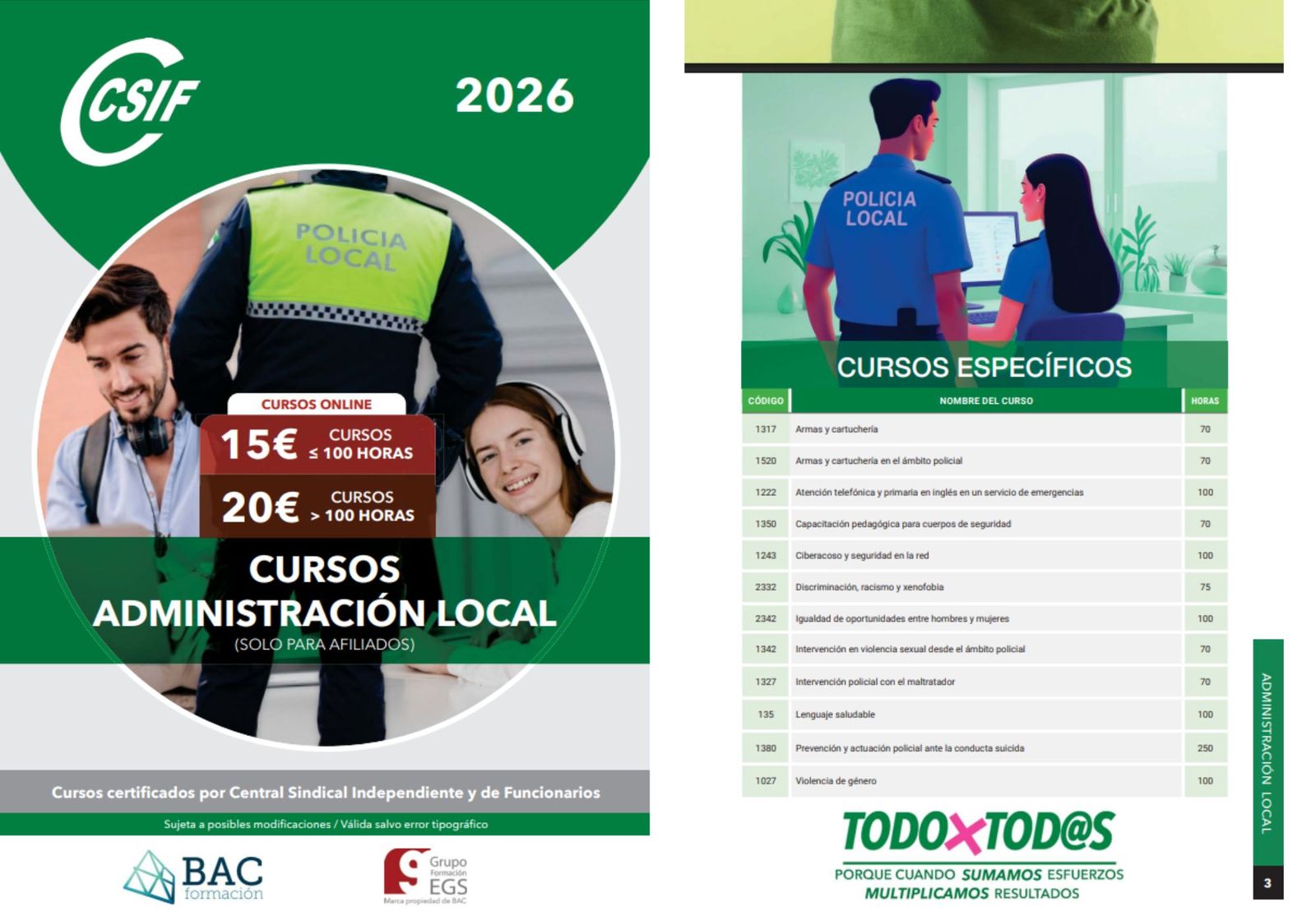 Imágenes del catálogo de cursos