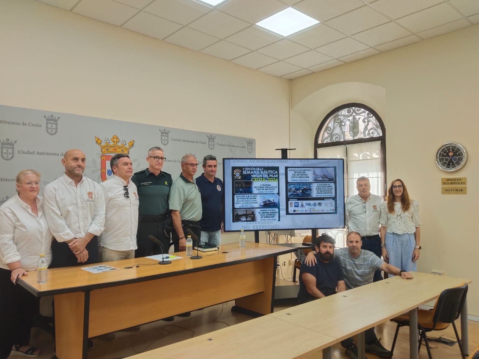 Ceuta se vuelca con la Guardia Civil con tres días de deporte en el mar