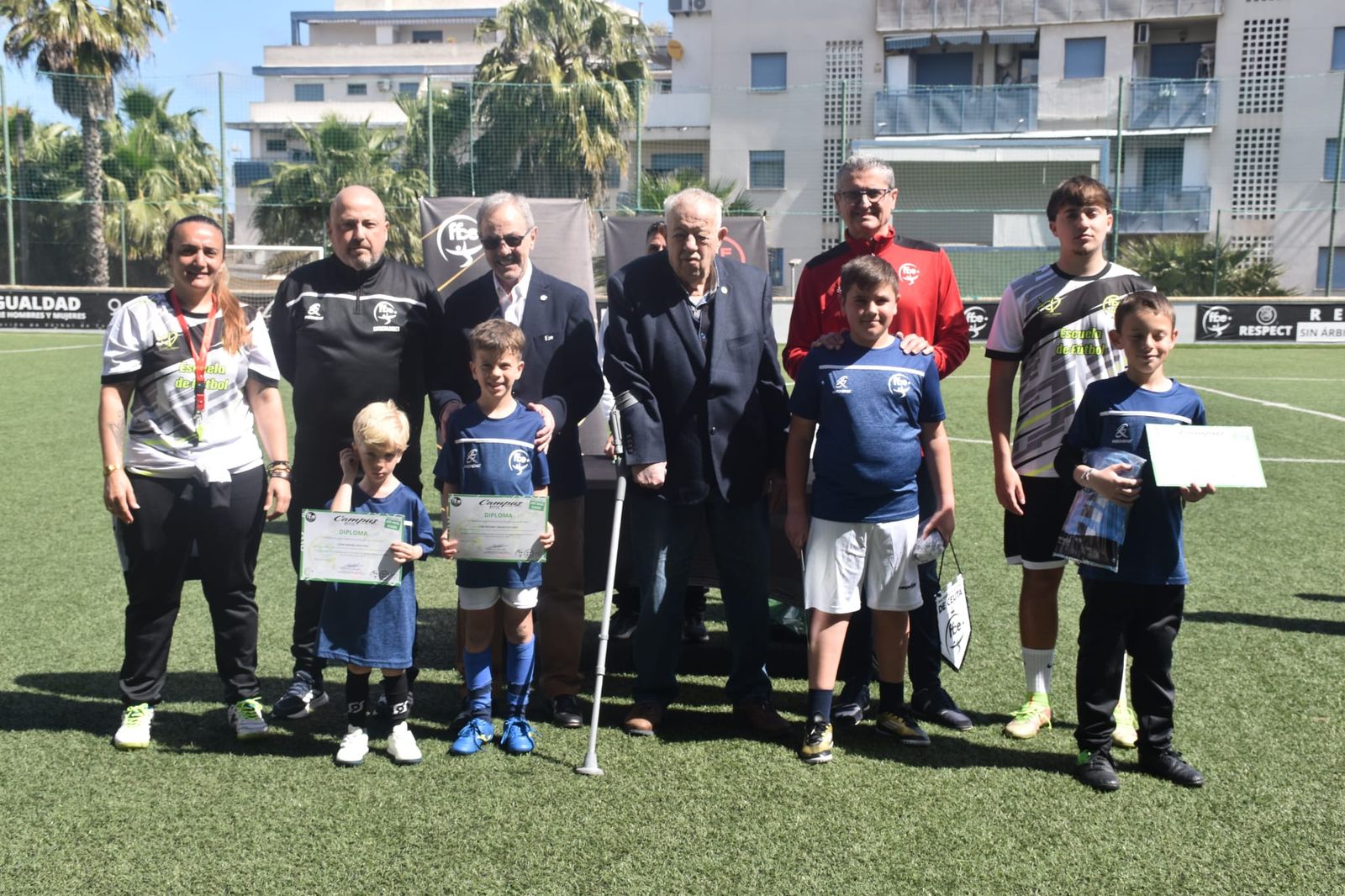 Entrega de diplomas Campus de Fútbol