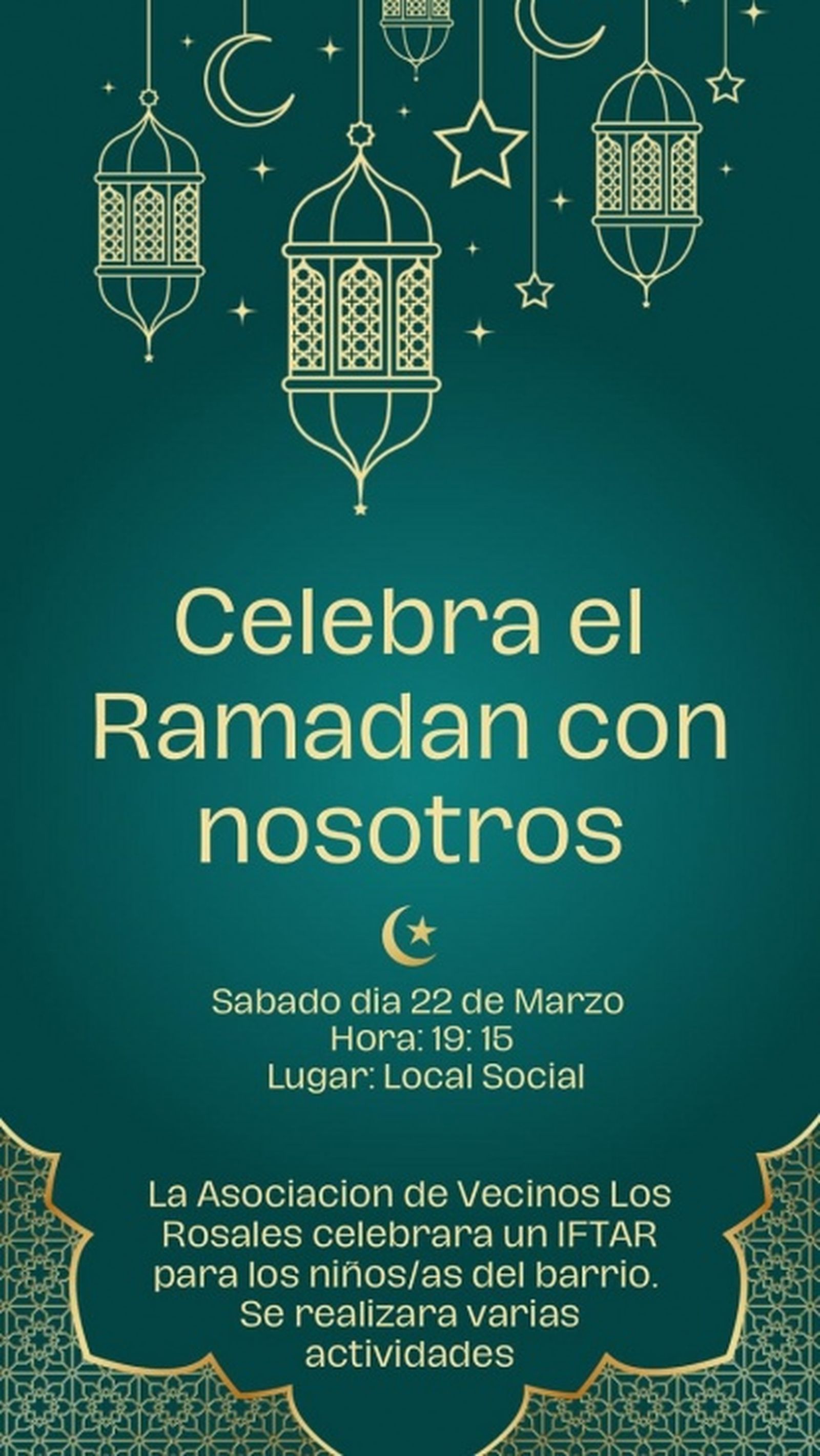 Cartel de la actividad. / FOTO CEDIDA