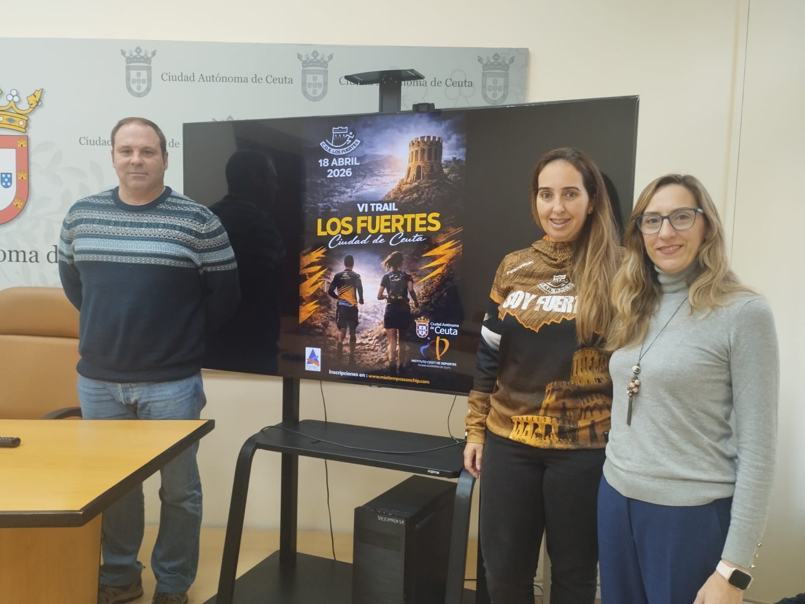 Presentación del 'Trail Los Fuertes'