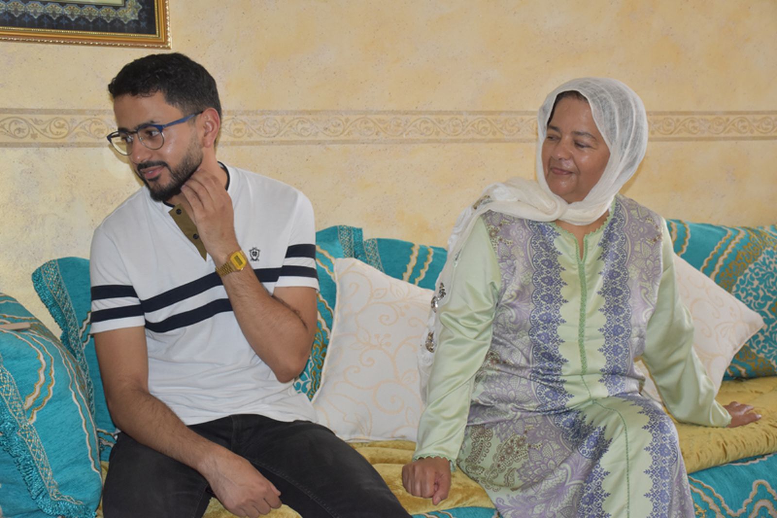 Mohamed y Khadija./ FOTO NICOL'S