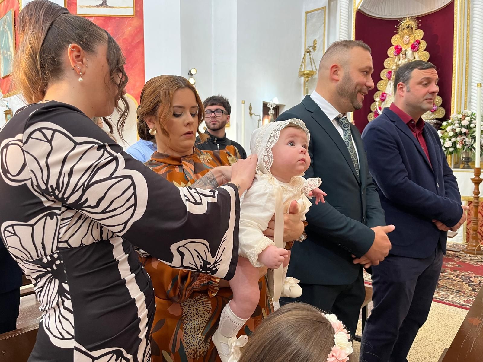 Tiago recibe el Sacramento del Bautismo en Santa Teresa