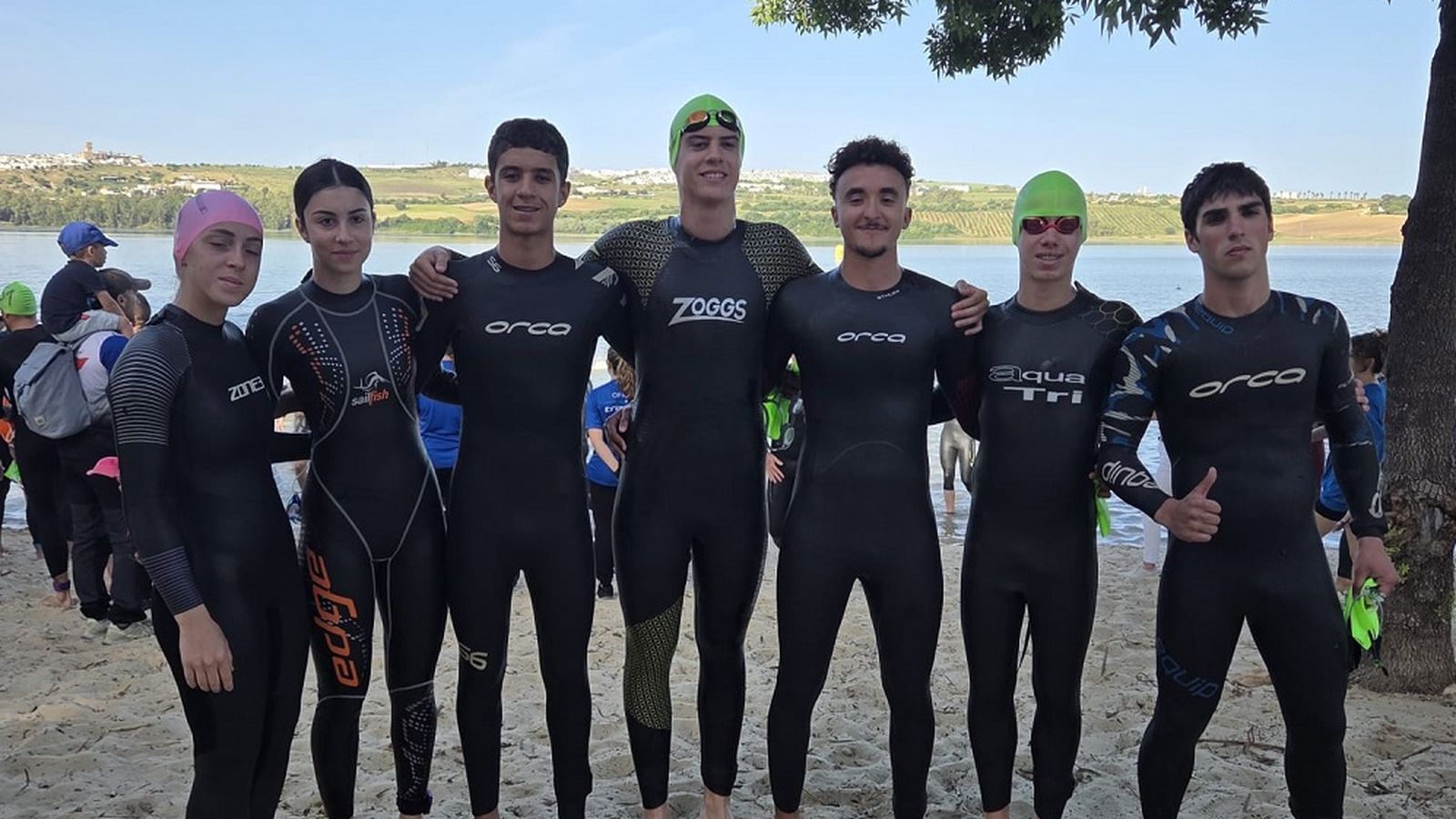 Componentes del Club Tridingo Ceuta