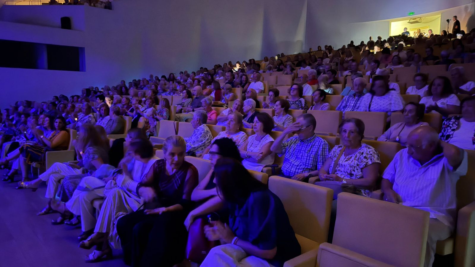 El público del Revellín que disfrutó del concierto de Nazareth Compaz