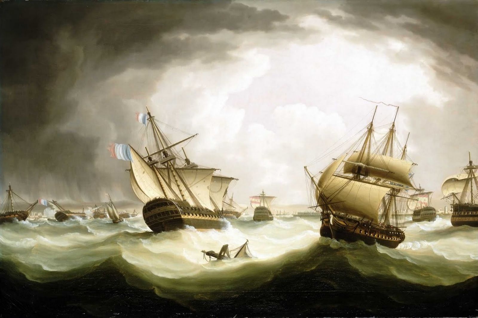 Batalla de Trafalgar 21 de Octubre de 1805. / FOTO CEDIDA