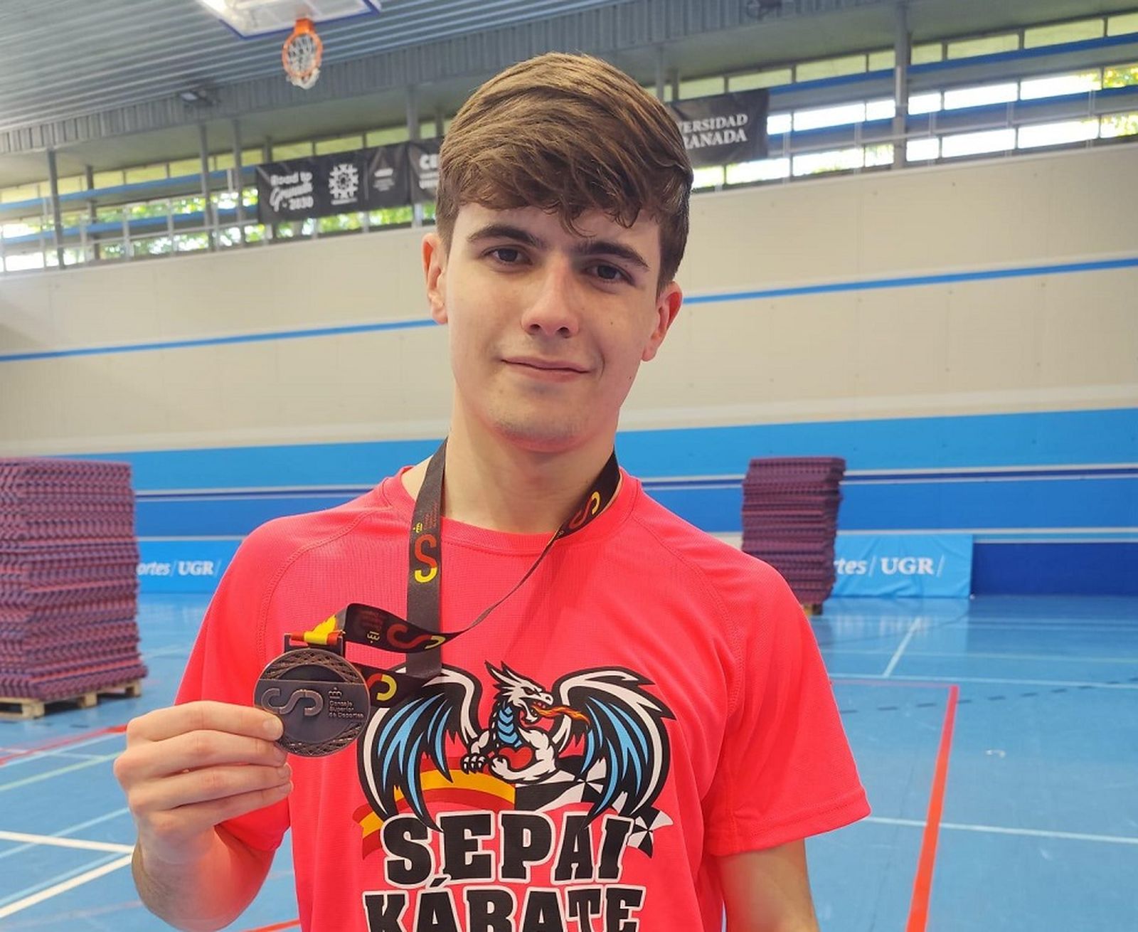 David Gómez logra un bronce en el Campeonato de España Universitario