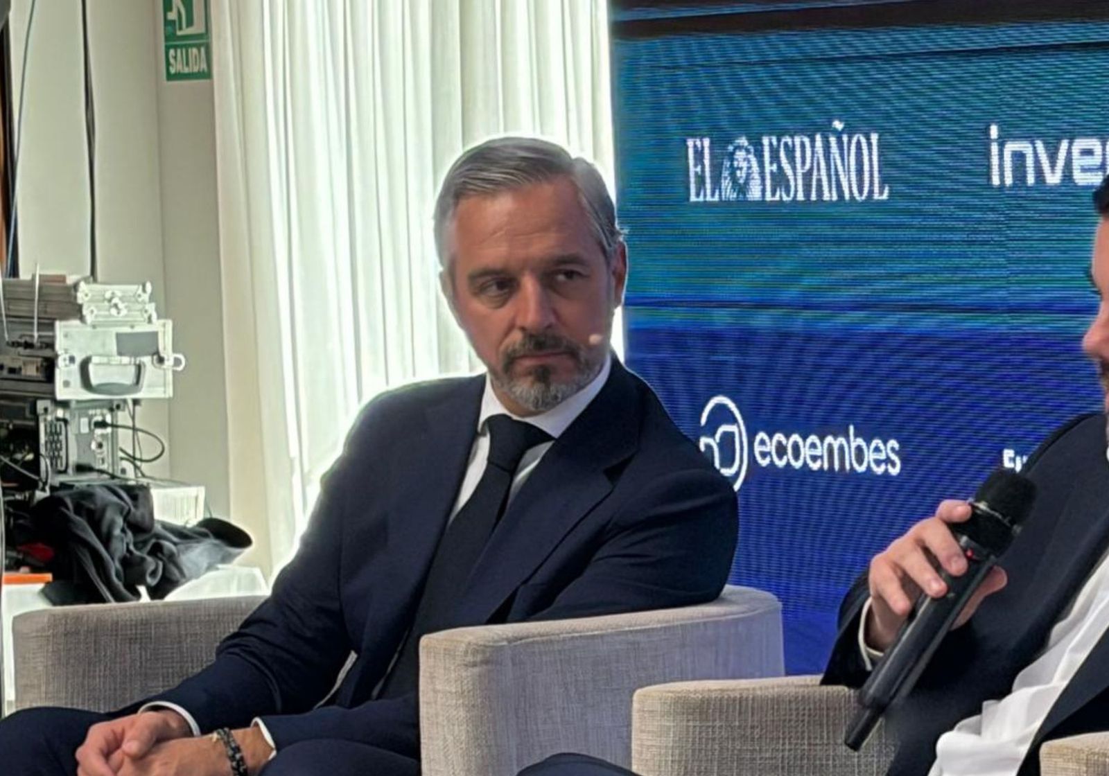 Juan Bravo durante el cierre del Foro