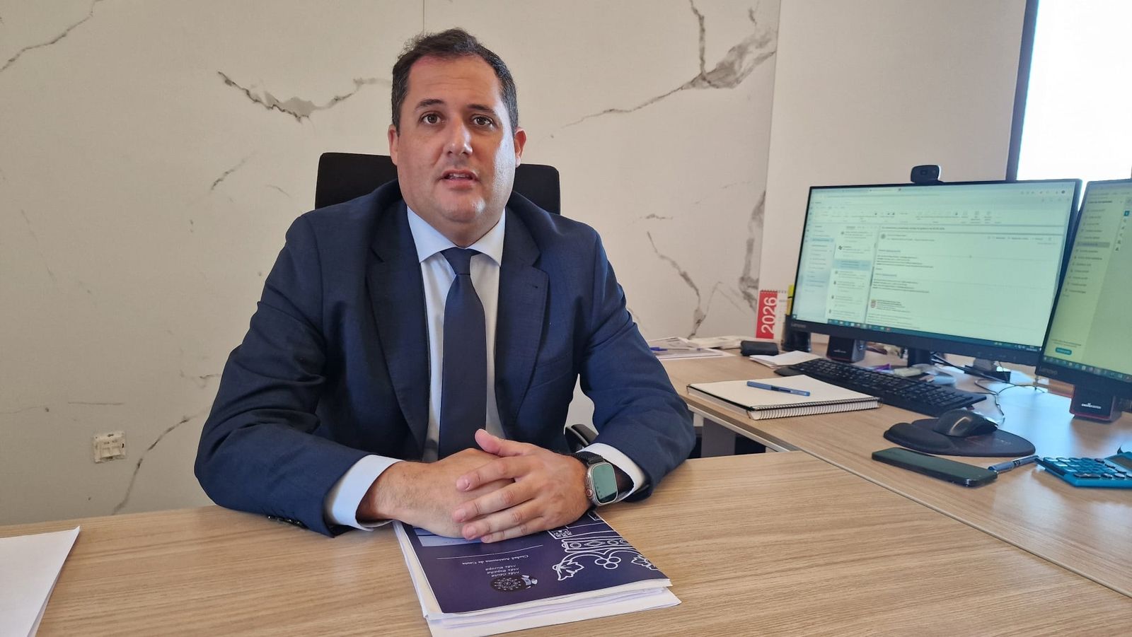 El consejero de Medio Ambiente, Alejandro Ramírez, analiza la gestión realizada por su Consejería en la presente legislatura