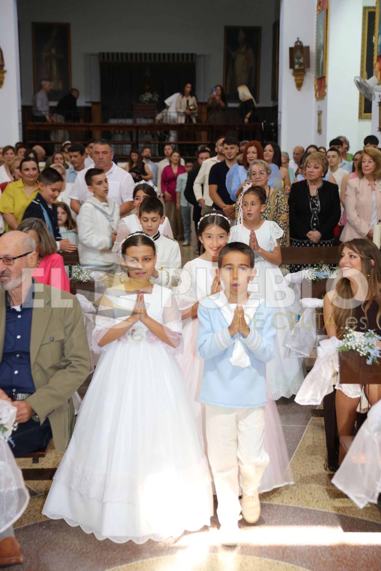Comuniones en la Parroquia de Santa Teresa
