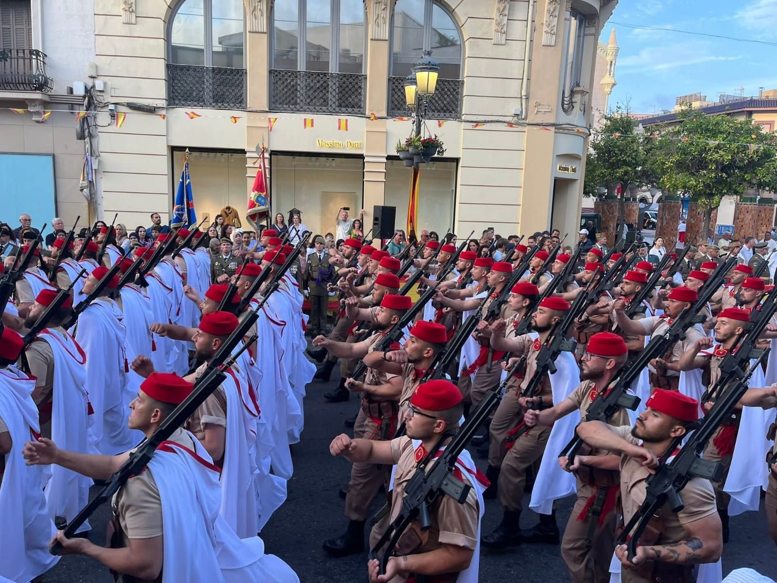 Día de las Fuerzas Armadas en Melilla.