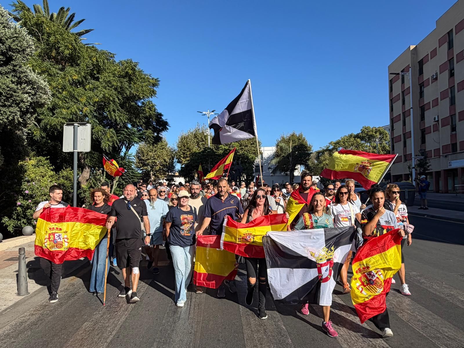 La ‘sentada pacífica’: una nueva manifestación hasta la frontera y en contra la violencia