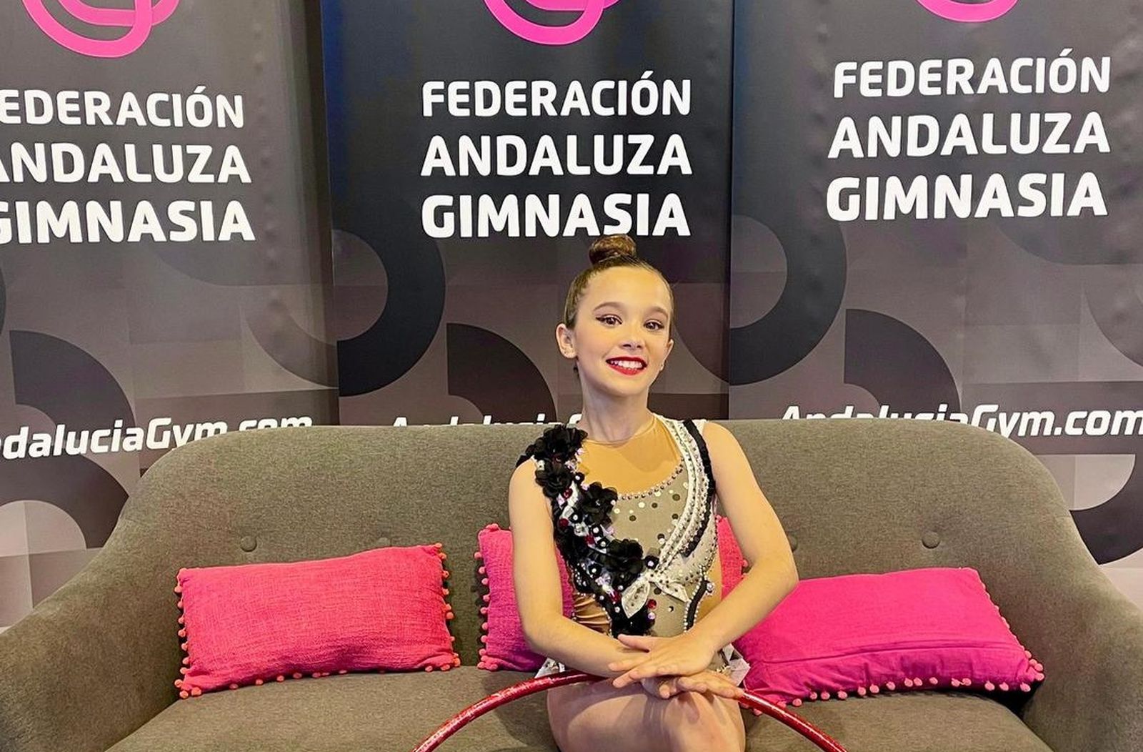 Buena actuación de las gimnastas ceutíes