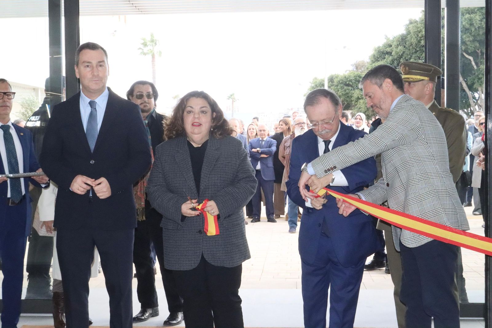 Así ha sido la visita del presidente de Puertos del Estado a la Estación Marítima