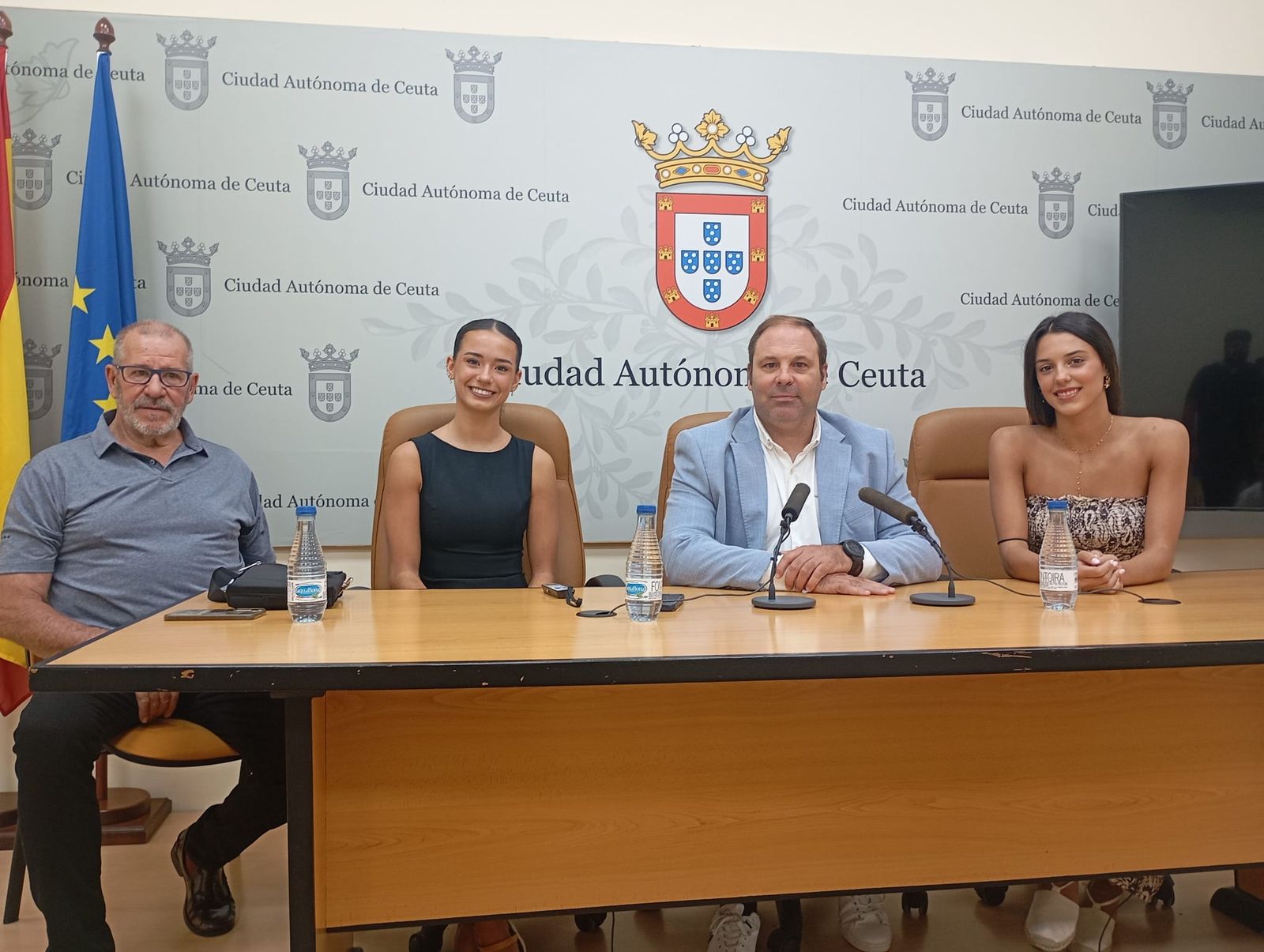 Díaz Flor, Inés Bergua, Sergio Aguilera y Salma Solaun
