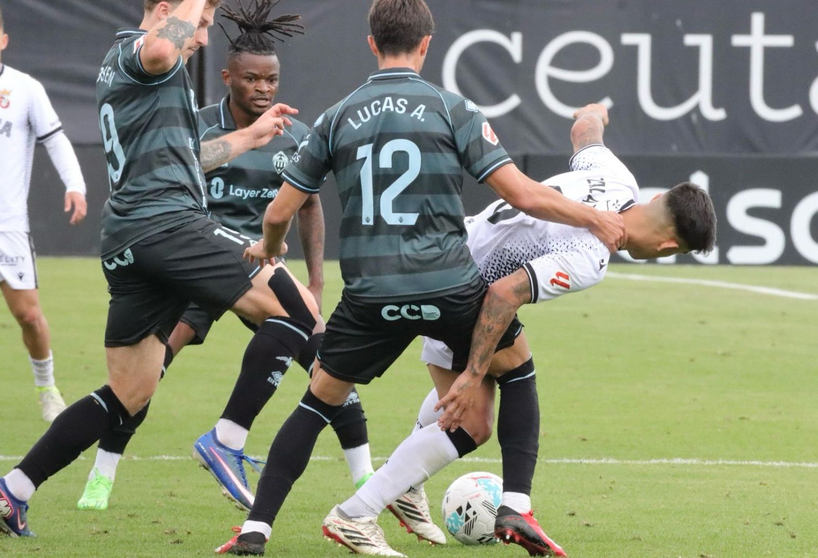 Así se vivió el partido entre la AD Ceuta y el CD Castellón en imágenes