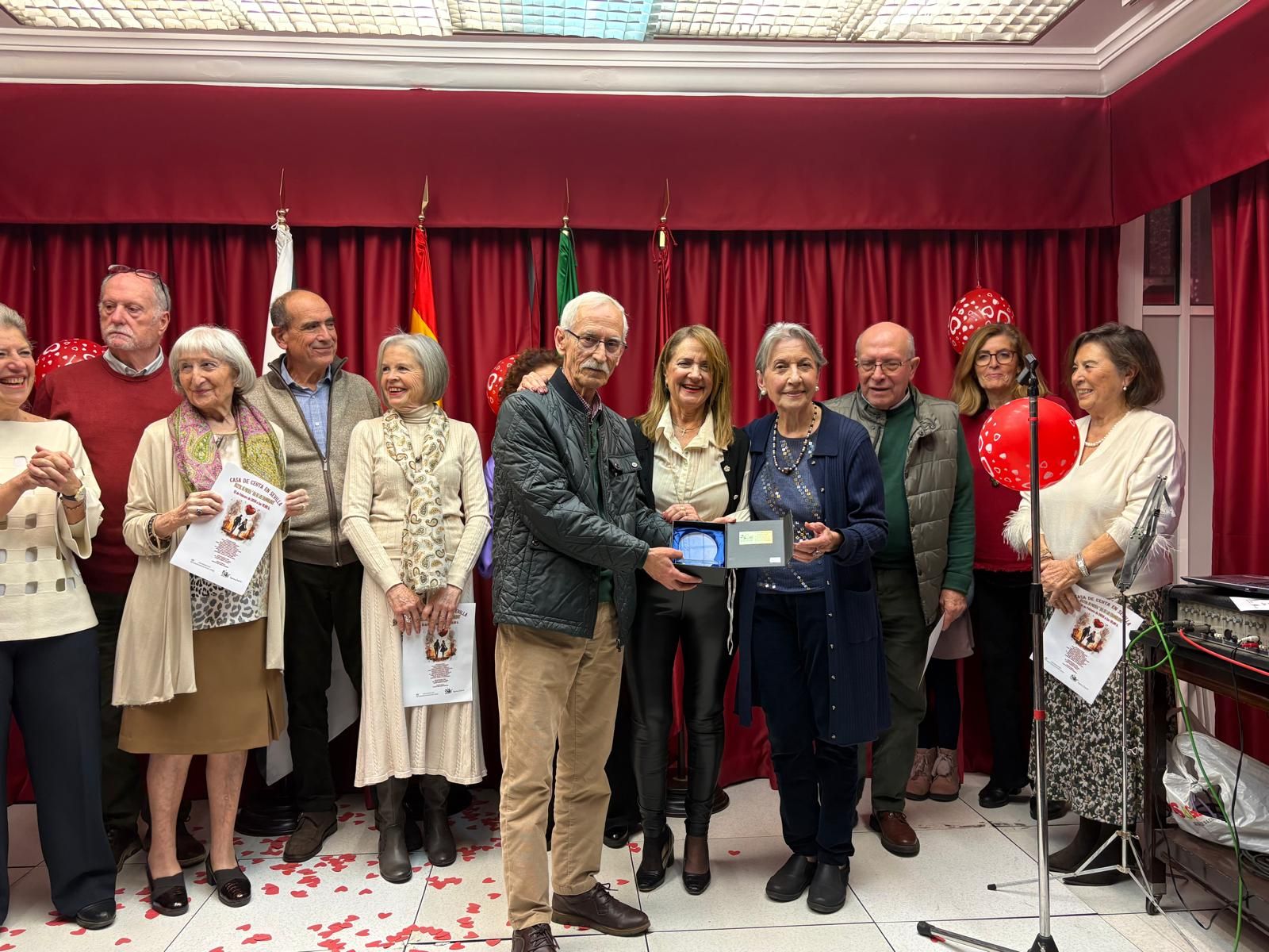 Imagen de miembros de la Casa de Ceuta en Sevilla