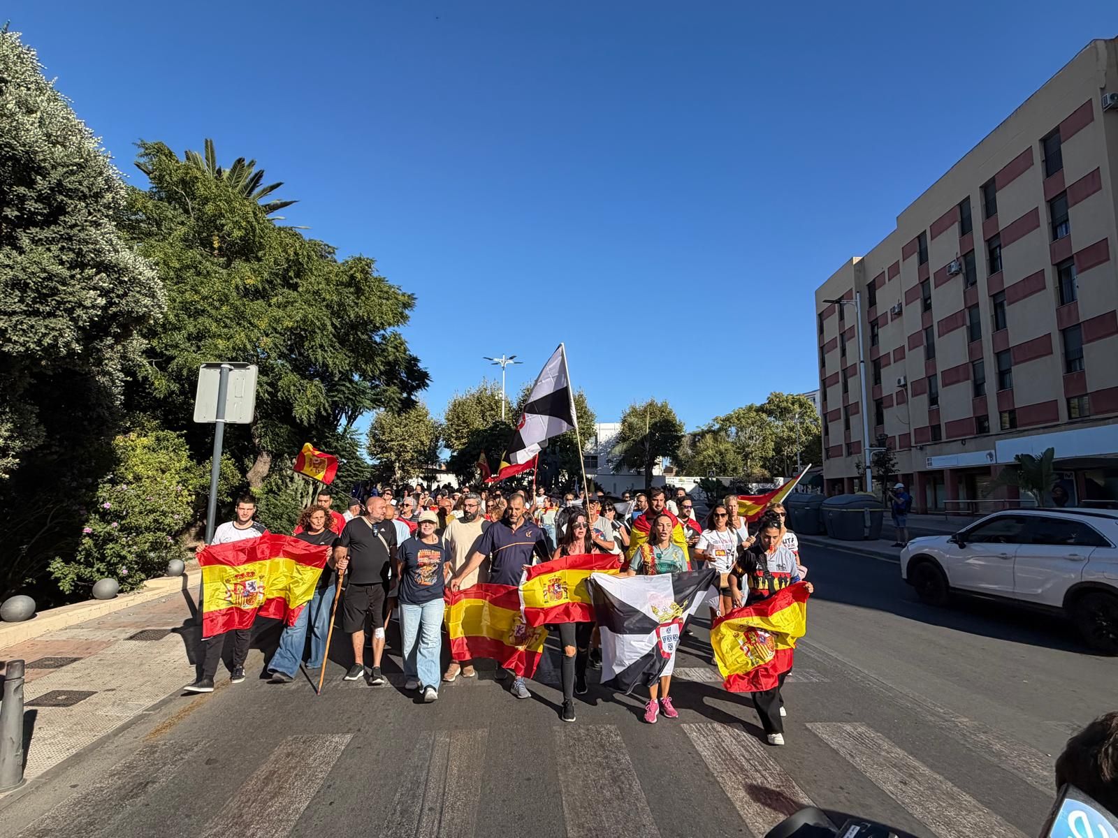 La ‘sentada pacífica’: una nueva manifestación hasta la frontera y en contra la violencia