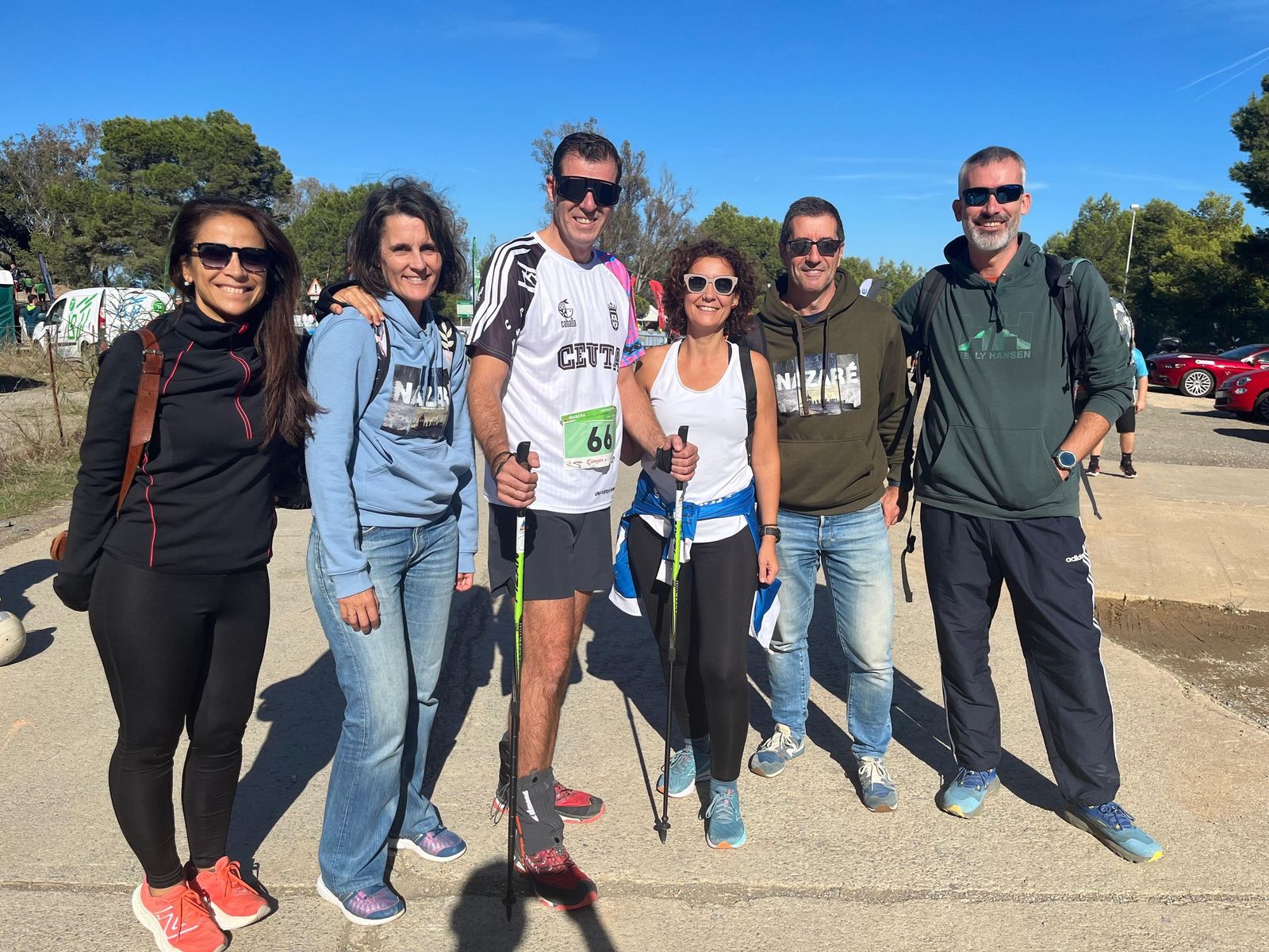Ceuta acoge el Campeonato de España de Marcha Nórdica