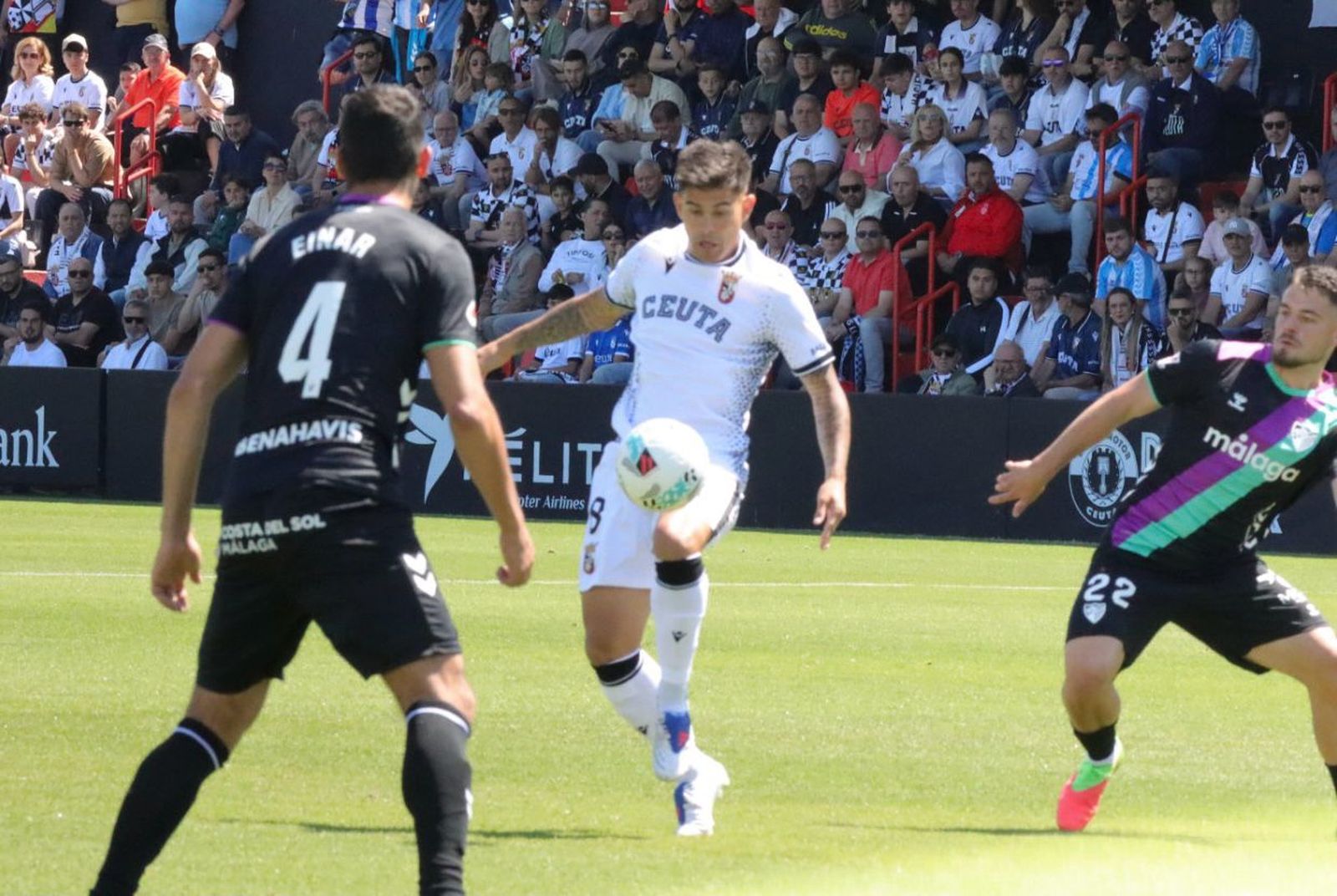 La AD Ceuta no puede con el Málaga