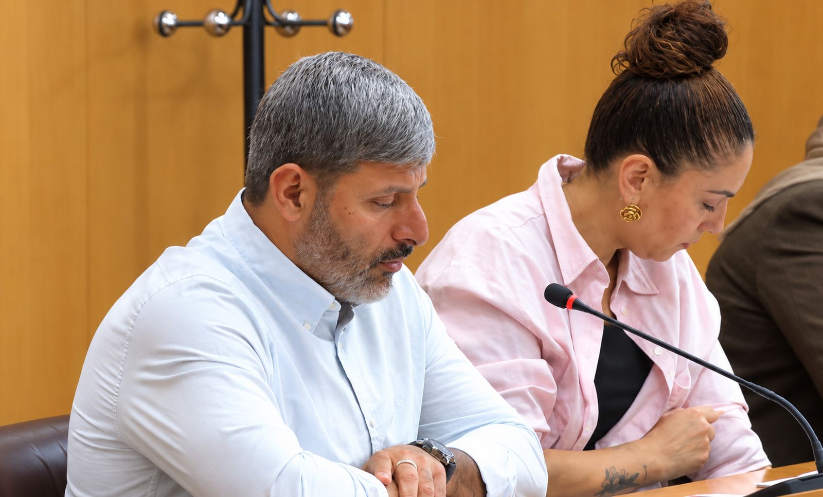 Mohamed Mustafa y Julia Ferreras, diputados de Ceuta Ya!