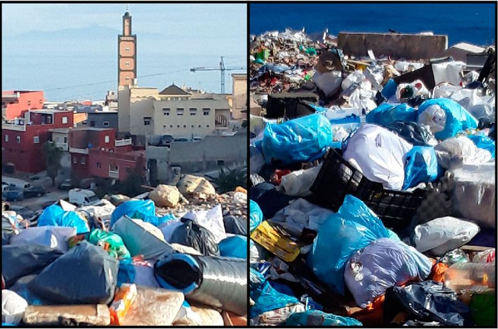 Basura abandonada en la barriada El Príncipe/FOTOS CEDIDAS