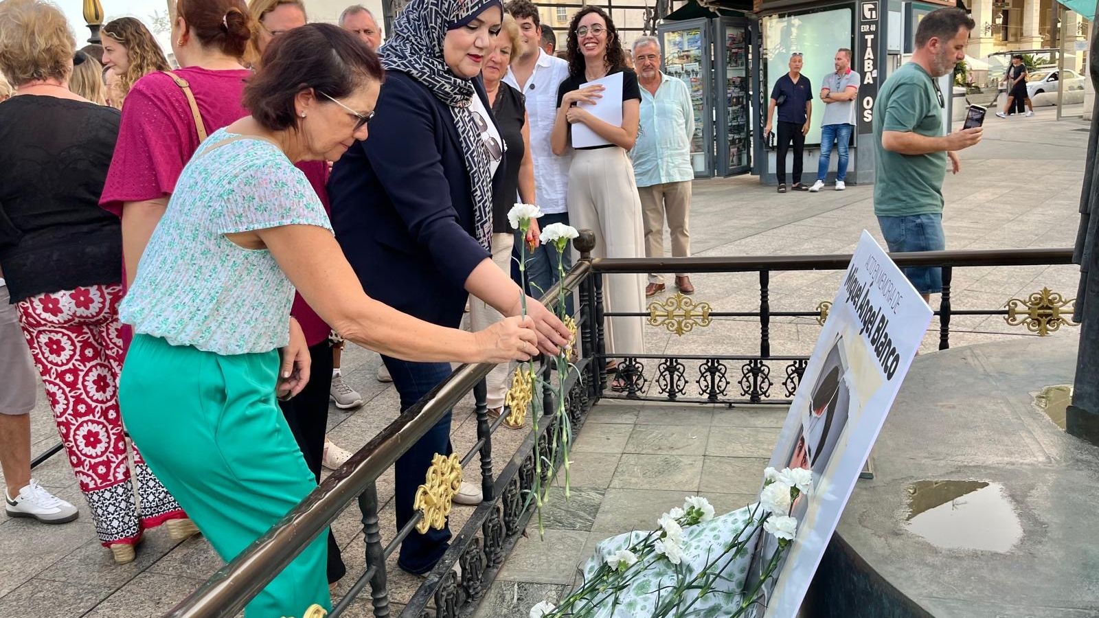 Homenaje del PP a las víctimas del terrorismo con motivo del 29 aniversario del asesinato de Miguel Ángel Blanco