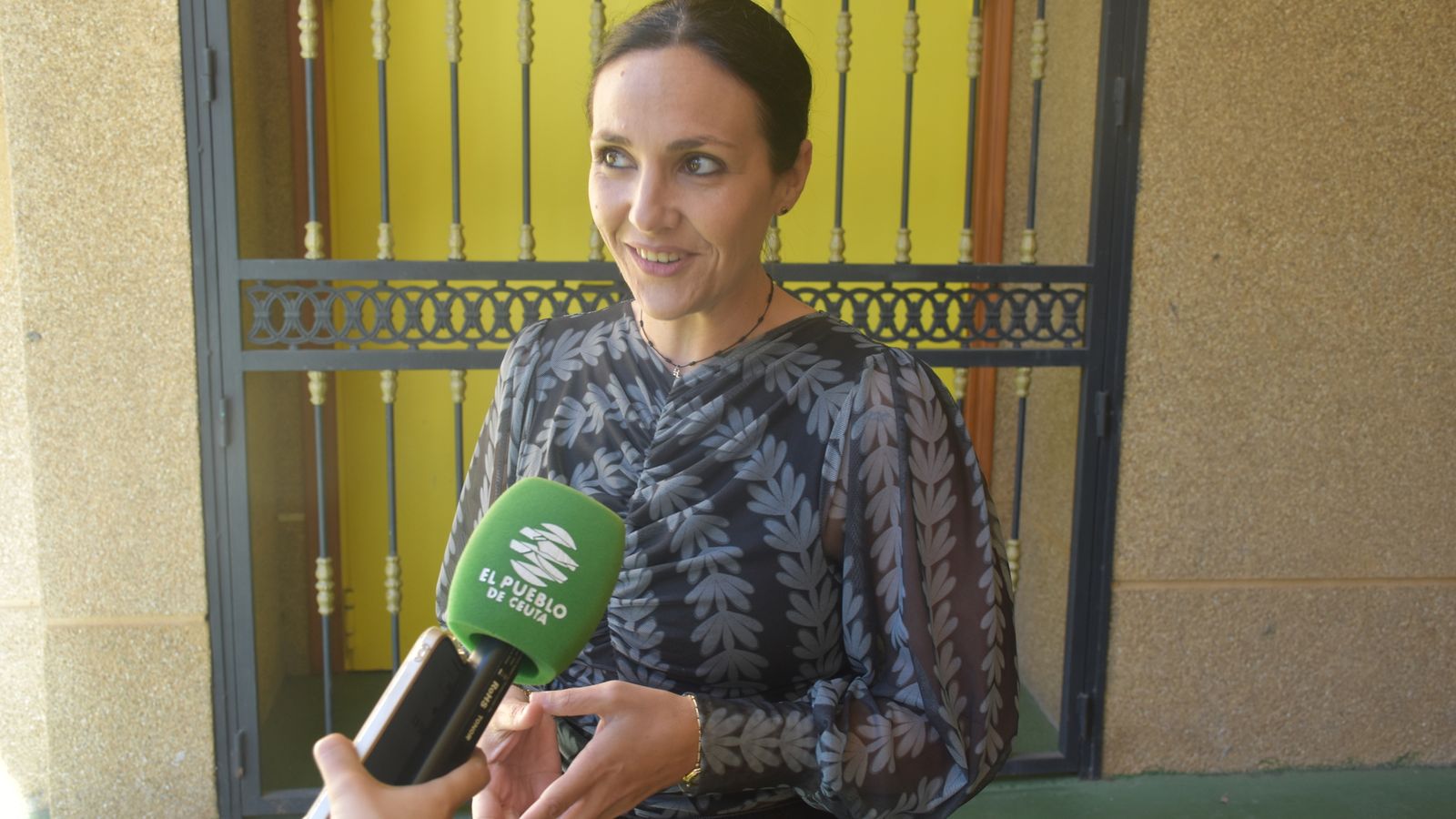 La presidenta del Colegio San Daniel, Sara García Villatoro
