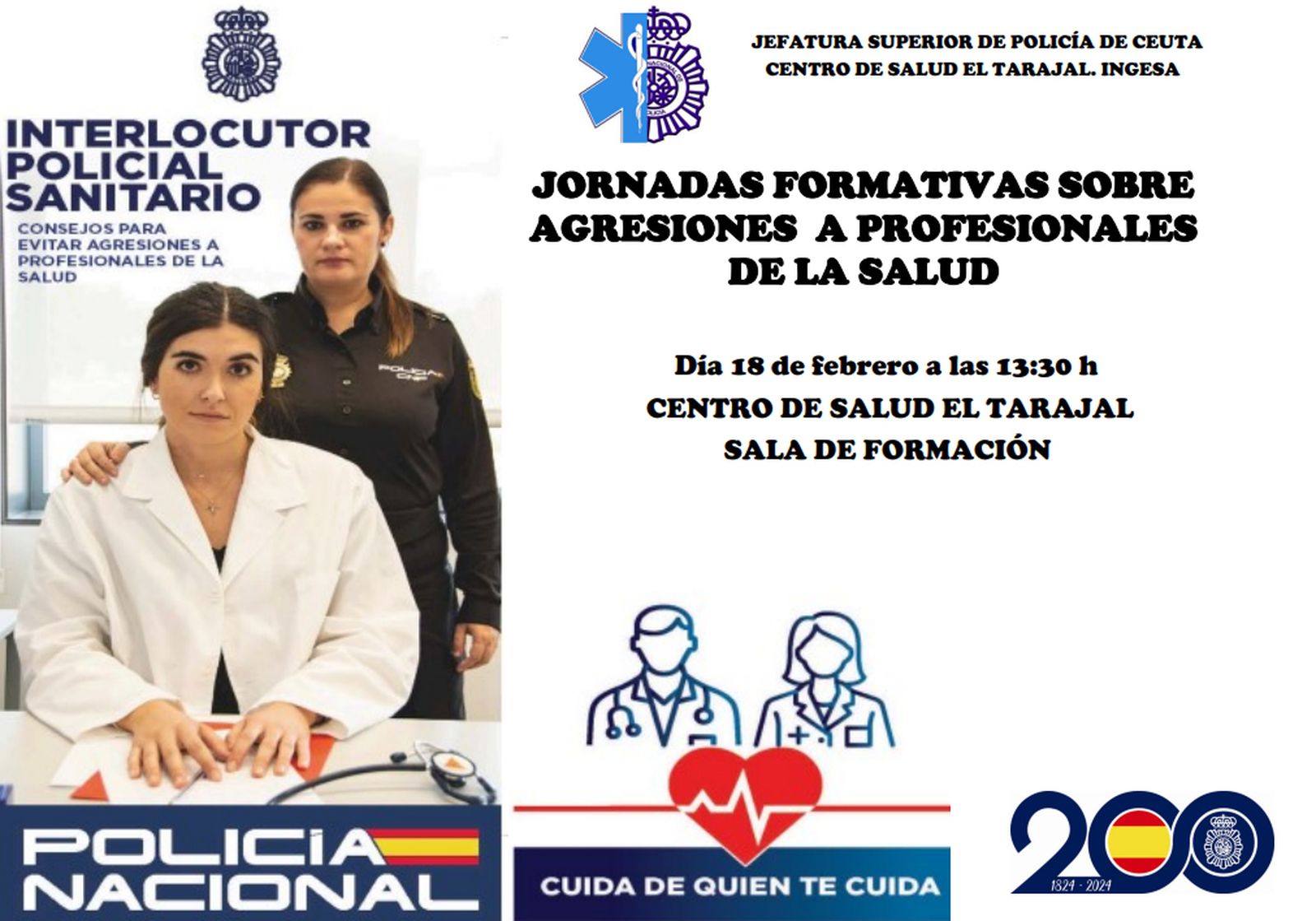 Cartel anunciador del curso