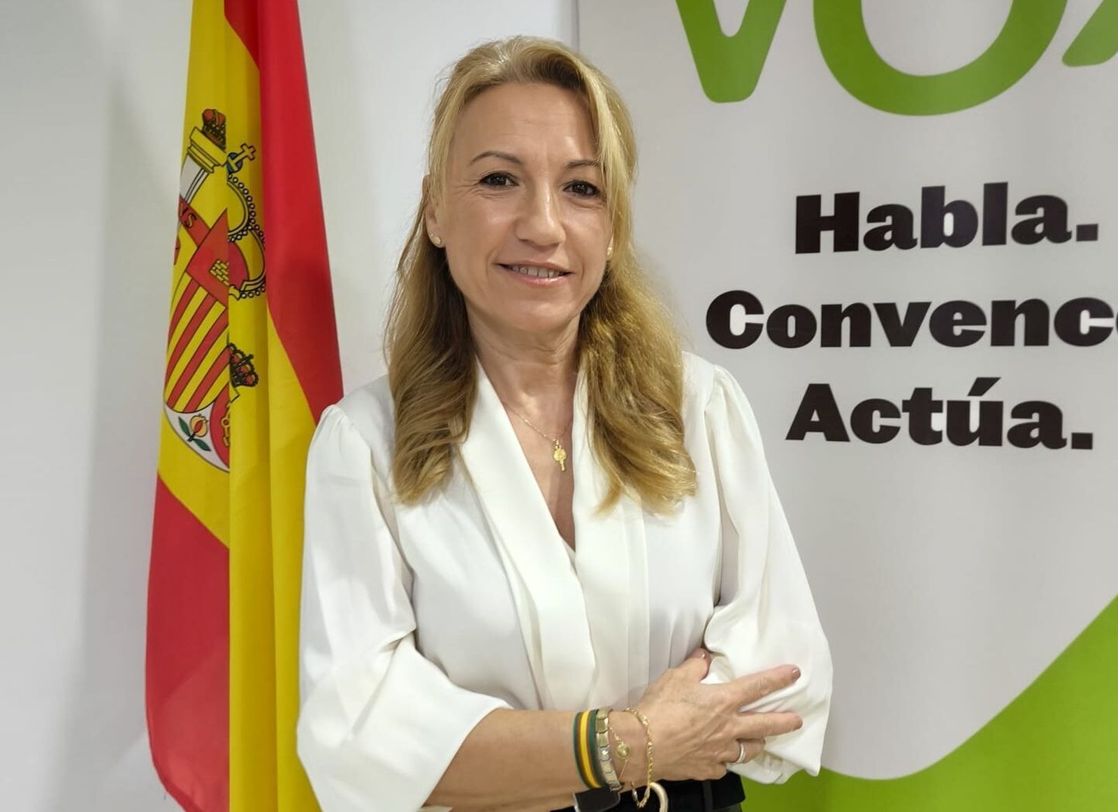 La nueva vicepresidenta de Vox en Ceuta, Ana García León