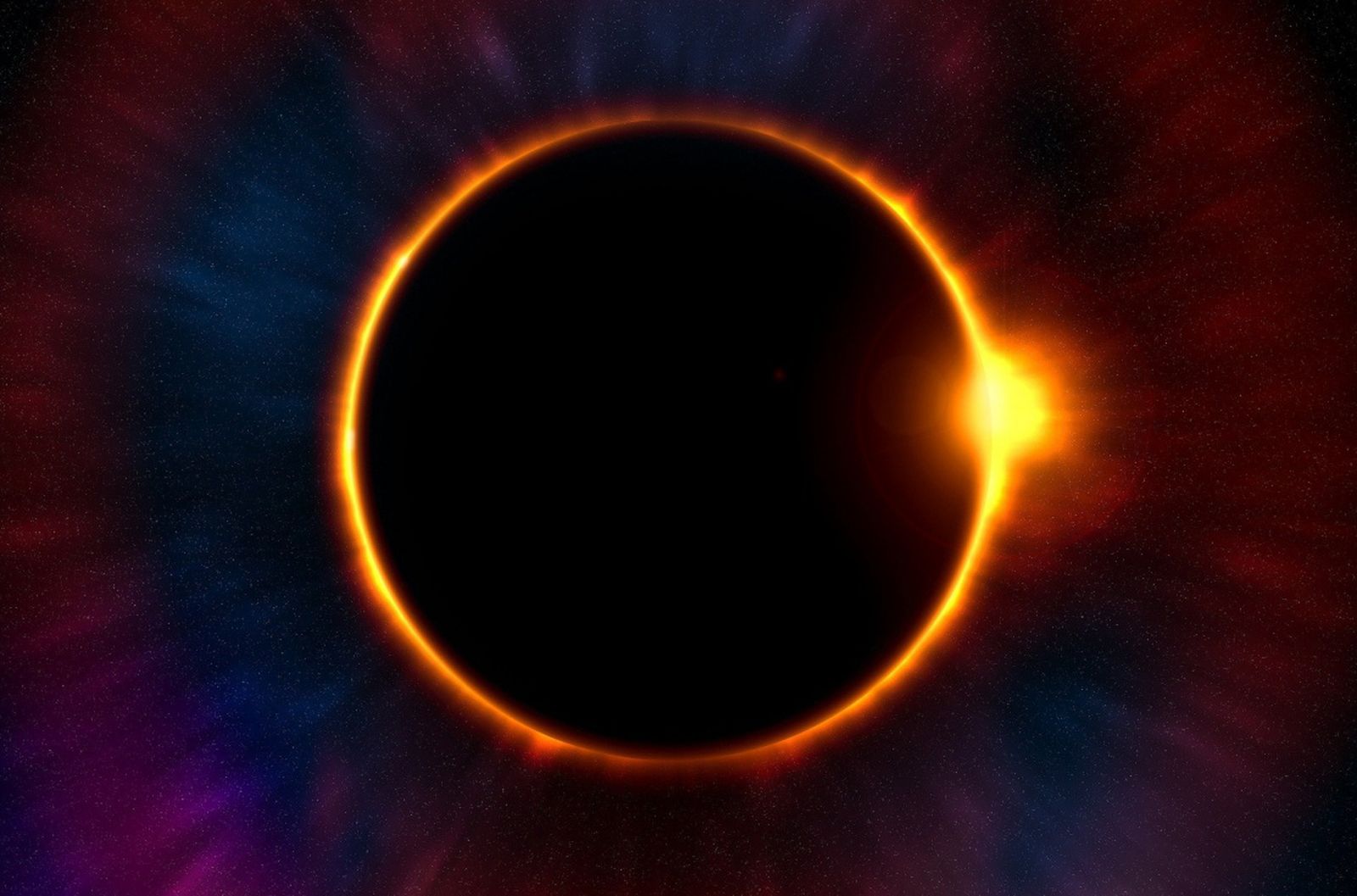 Imagen de archivo de un eclipse anterior.